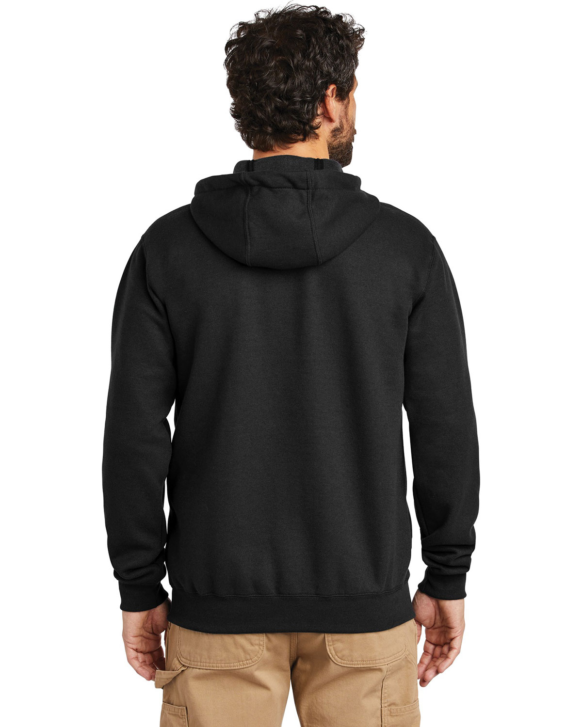 Carhartt CTK122 Midweight Hooded Zip-Front Sweatshirt view 2