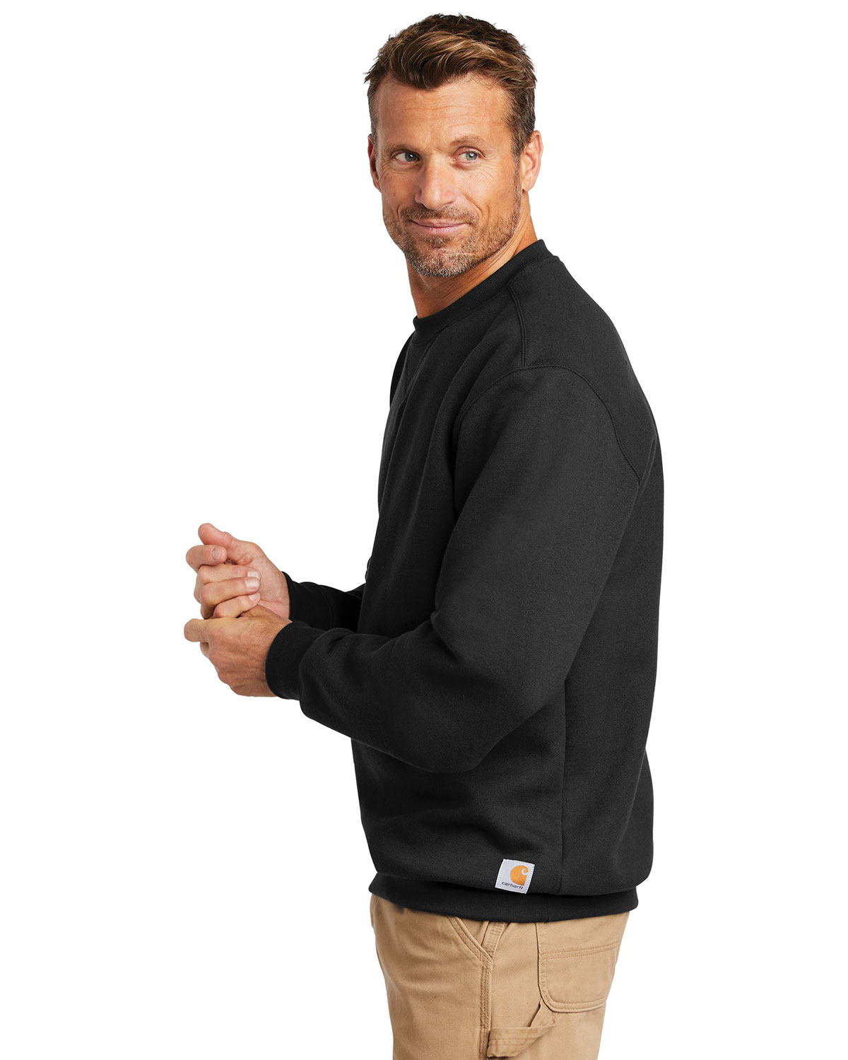 Carhartt CTK124 Midweight Crewneck Sweatshirt view 3