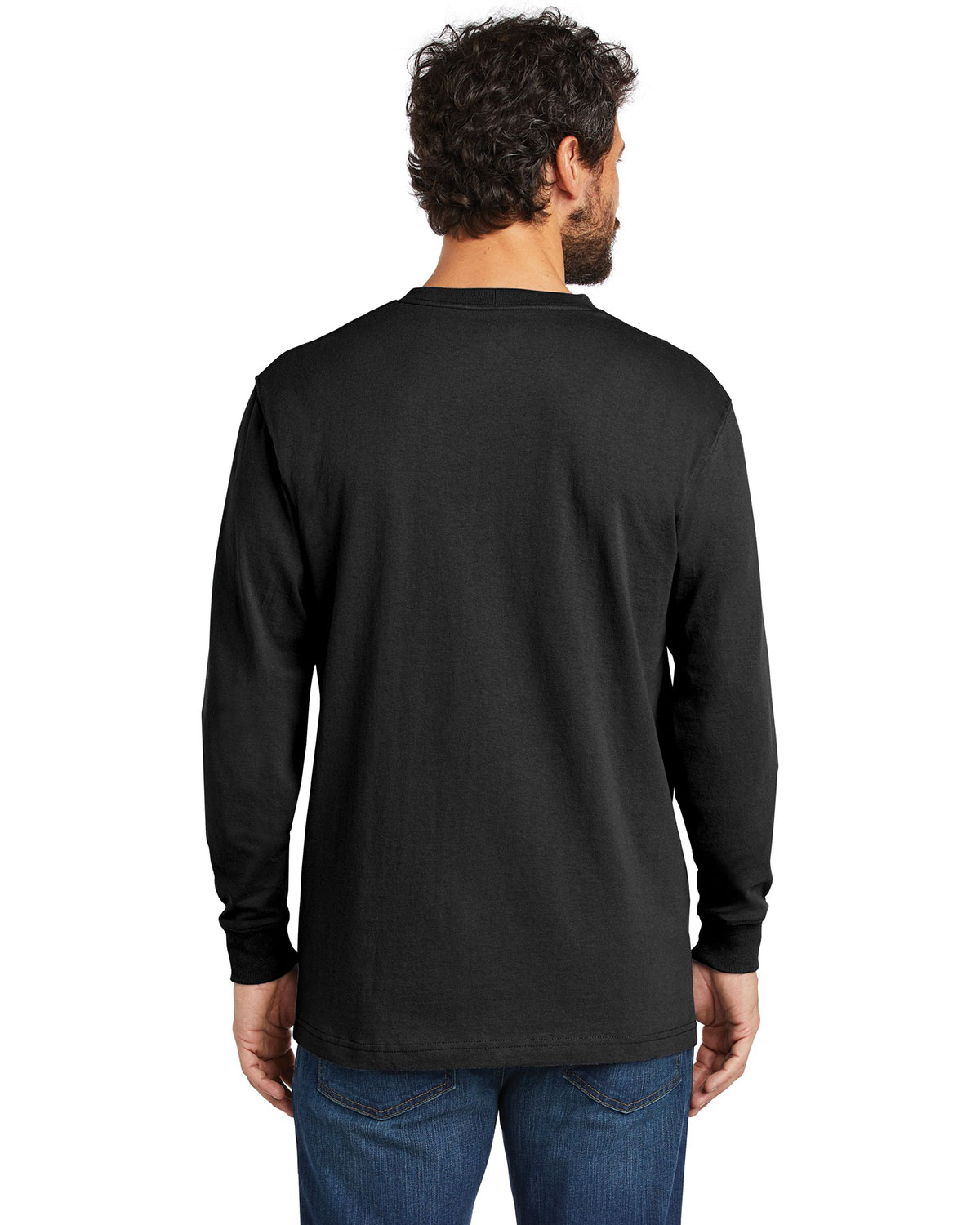 Carhartt CTK126 Workwear Pocket Long Sleeve T-Shirt view 2
