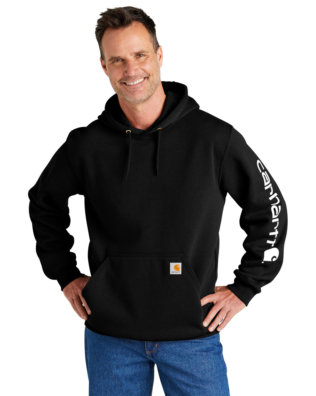 Carhartt CTK288 Midweight Hooded Logo Sweatshirt