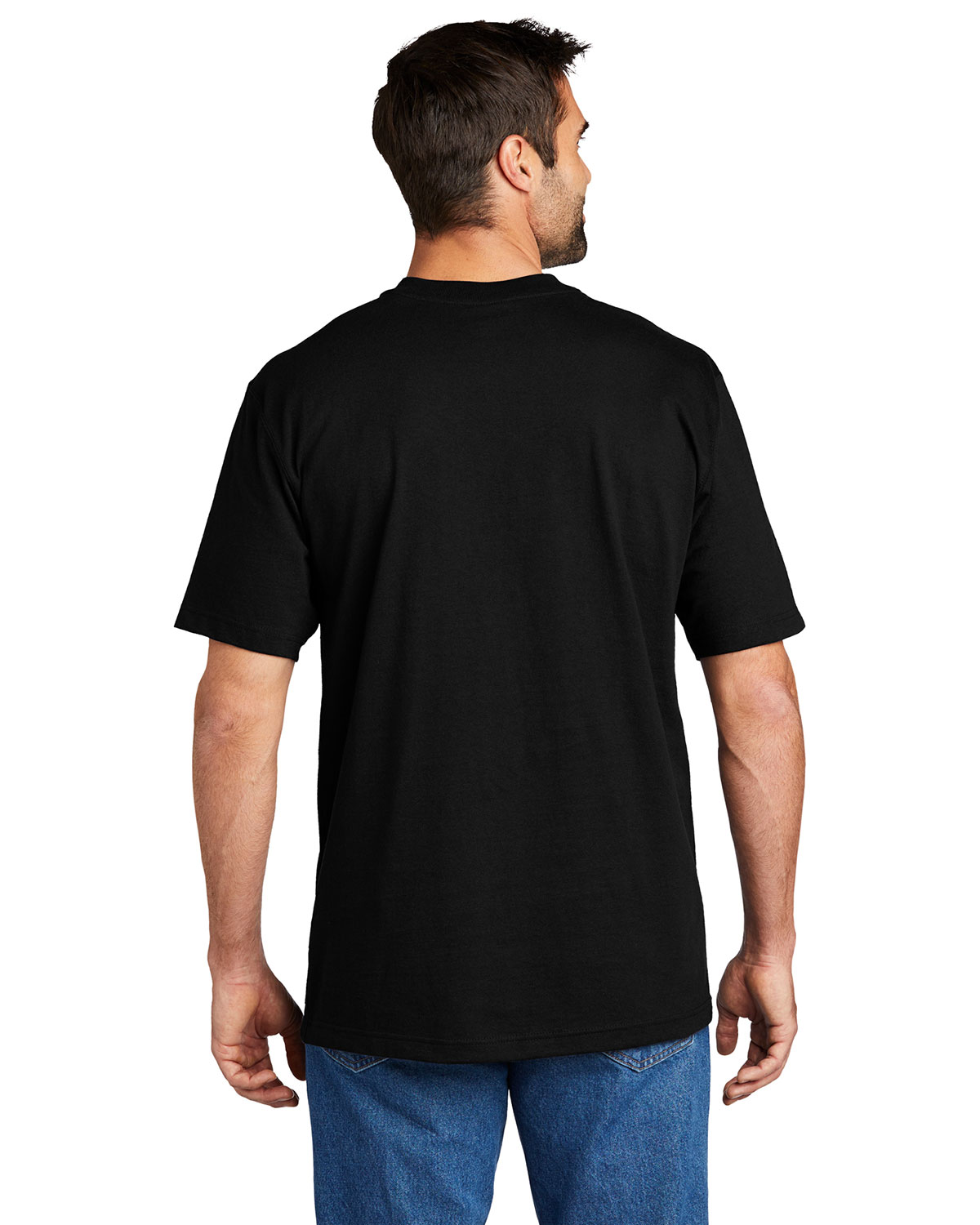 Carhartt CTK84 Short Sleeve Henley T-Shirt view 2
