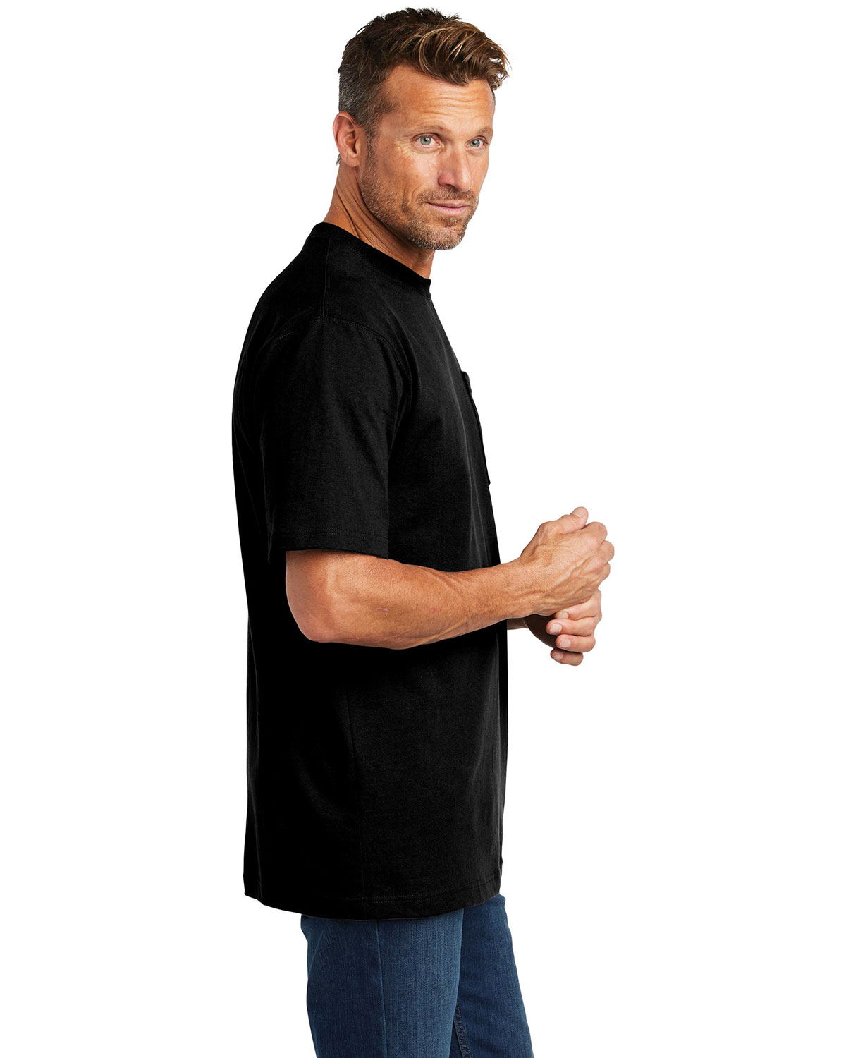 Carhartt CTK87 Workwear Pocket Short Sleeve T-Shirt view 3