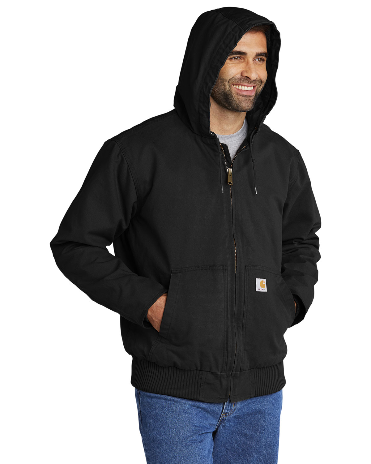 Carhartt CTT104050 Tall Washed Duck Active Jac view 3