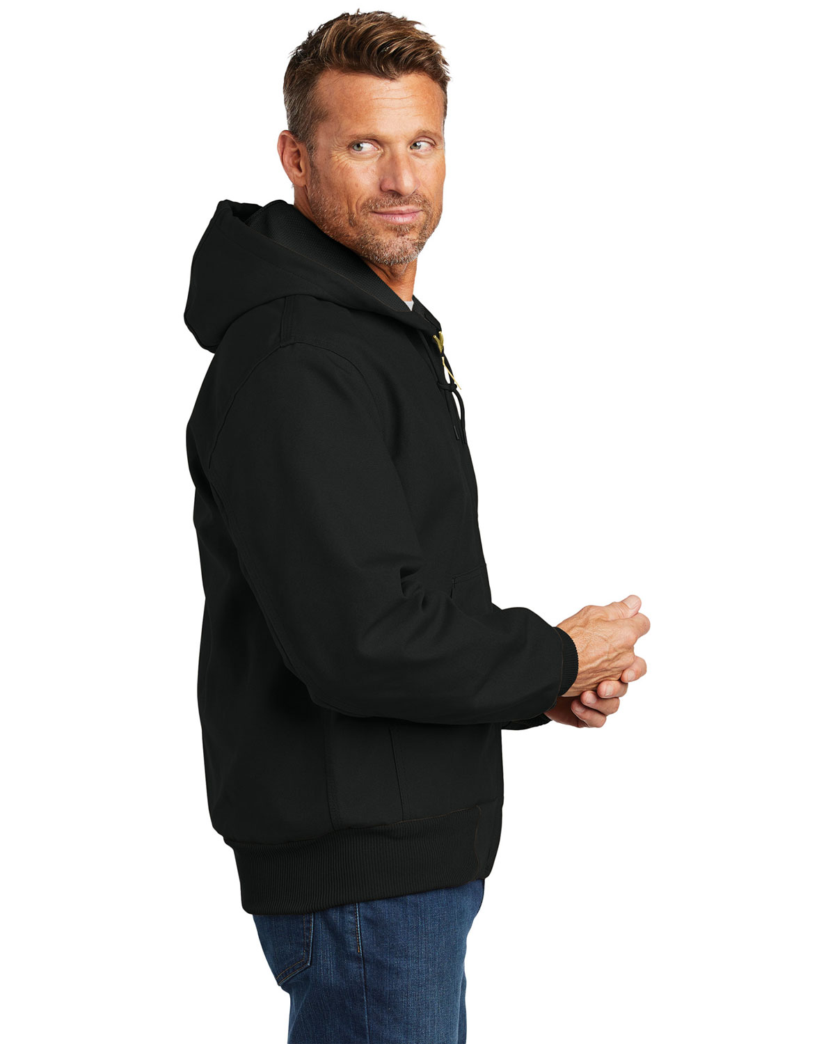 Carhartt CTT106678 Tall Thermal-Lined Duck Active Jac view 3