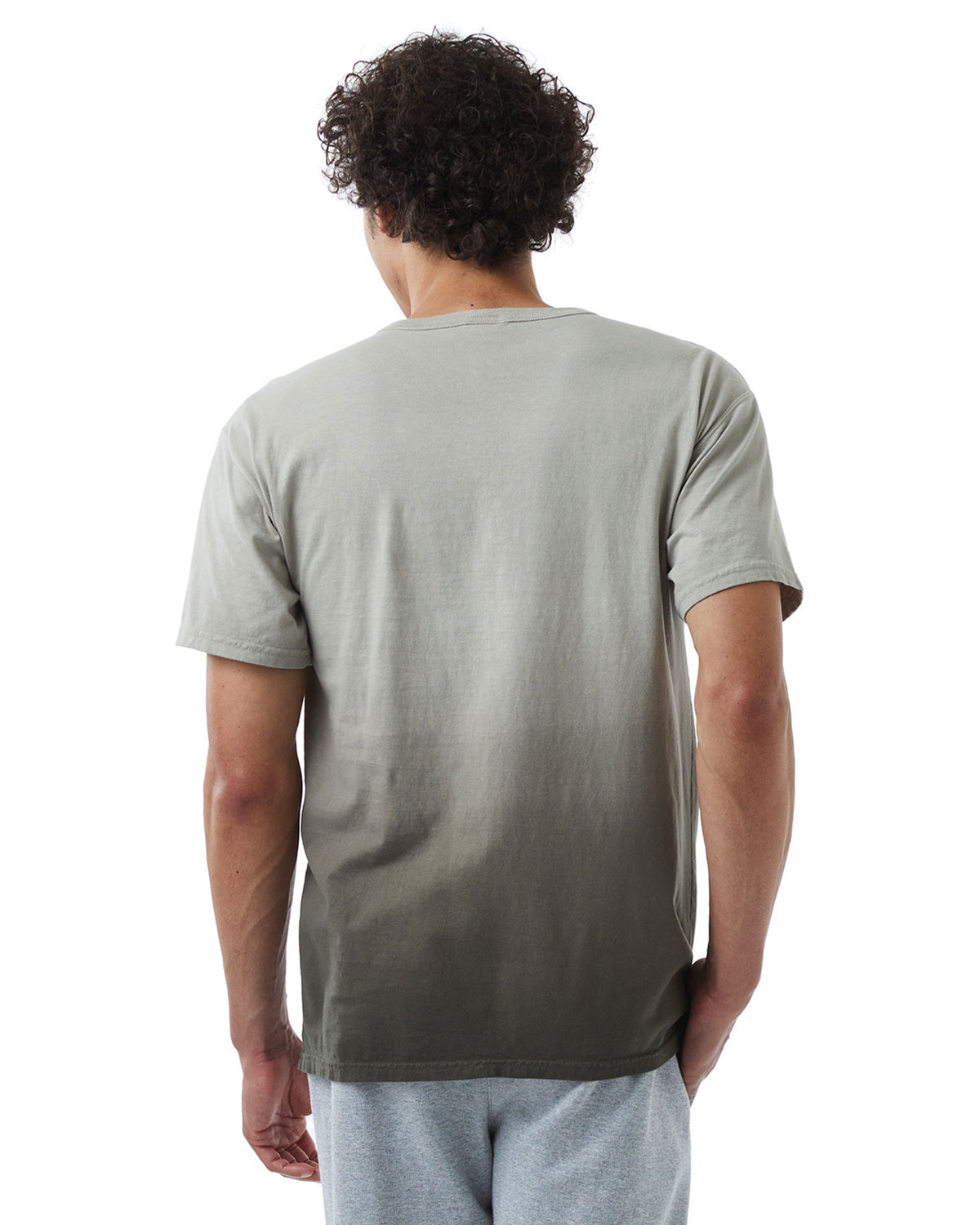 Champion CD100D Unisex Classic Jersey Dip Dye T-Shirt view 2