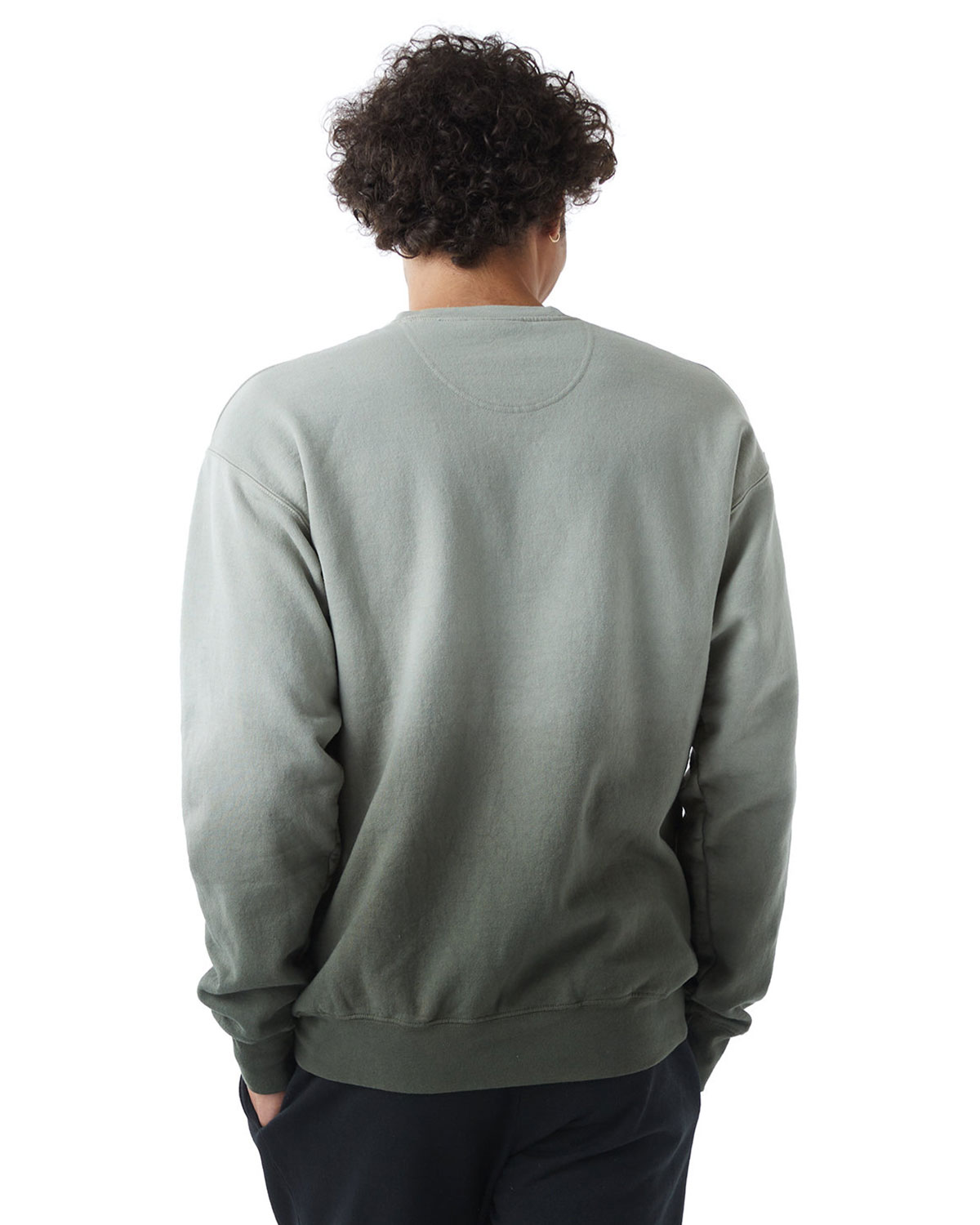 Champion CD400D Unisex Dip Dye Crewneck Sweatshirt view 2
