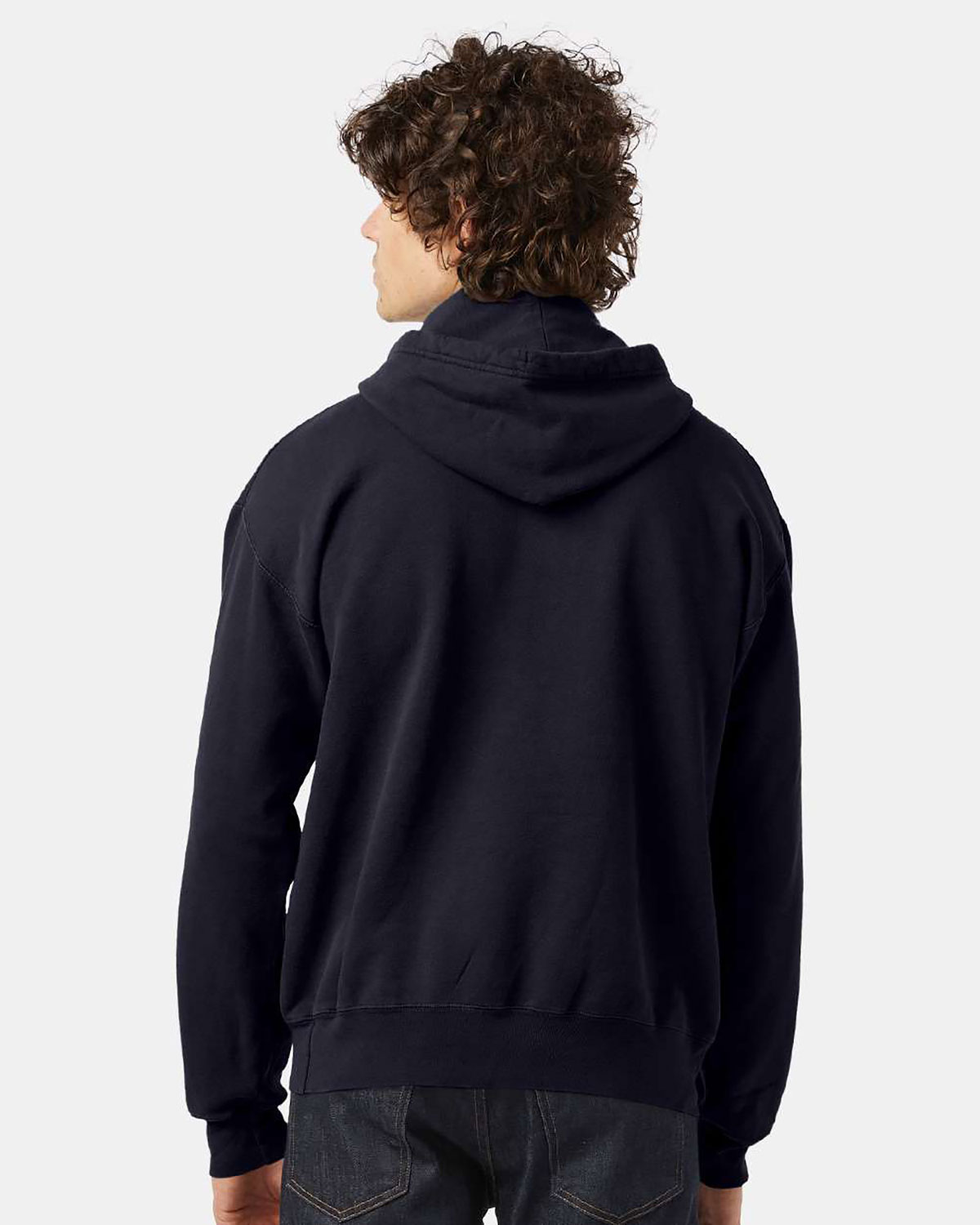 Champion CD450 Unisex Garment-Dyed Hooded Sweatshirt view 2