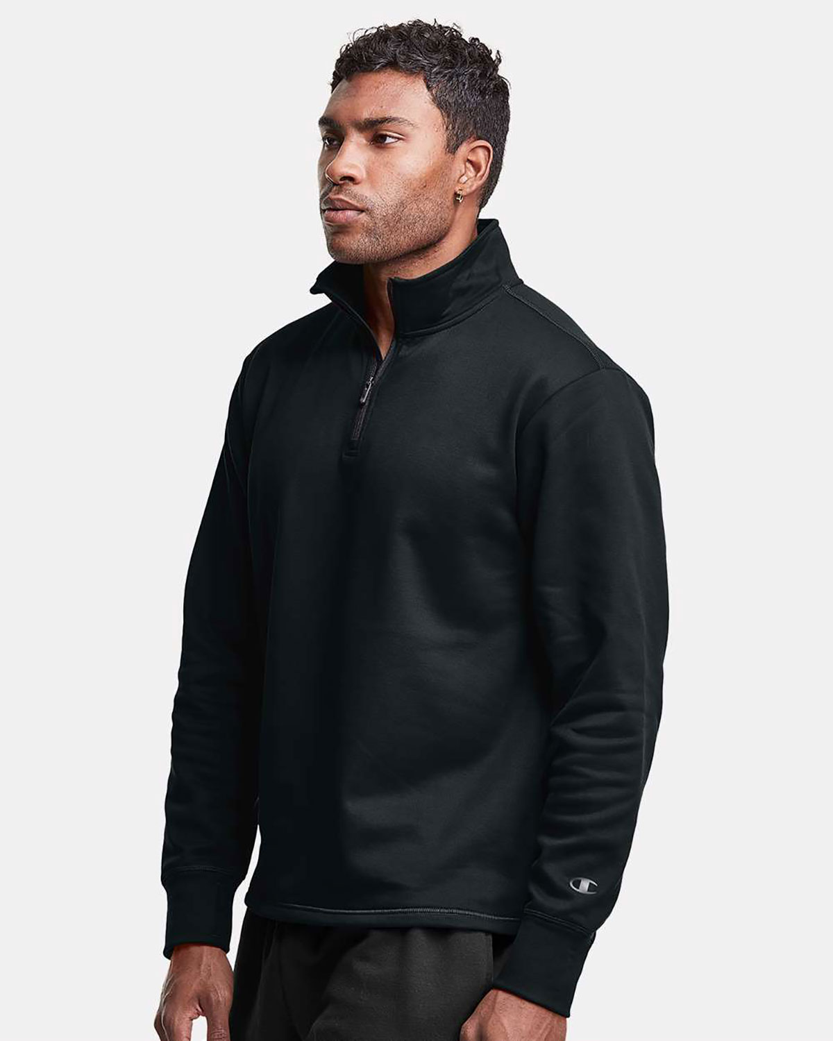 Champion CHP190 Unisex Sport Quarter-Zip Pullover view 3