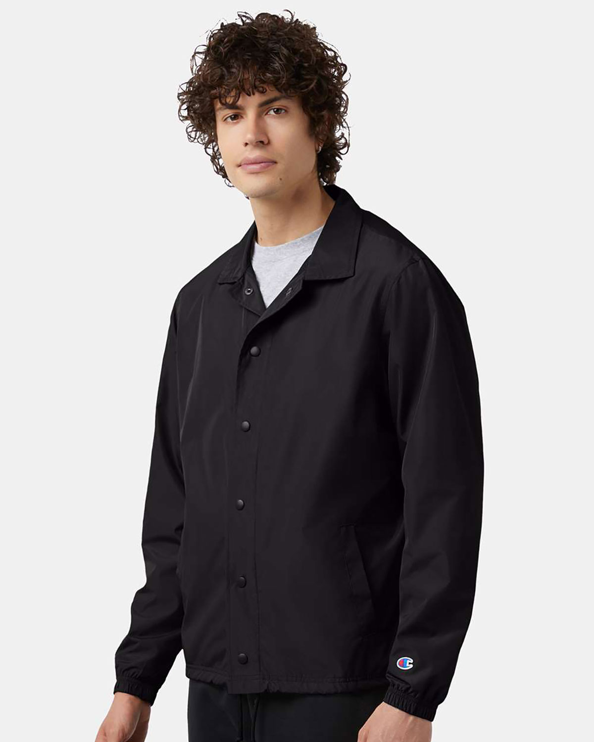 Champion CO126 Unisex Coach's Jacket view 3