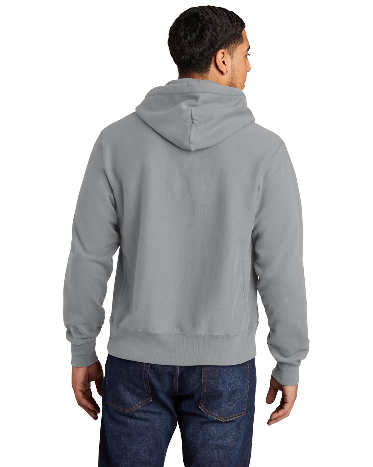 Champion GDS101 Reverse Weave Garment-Dyed Hooded Sweatshirt view 2
