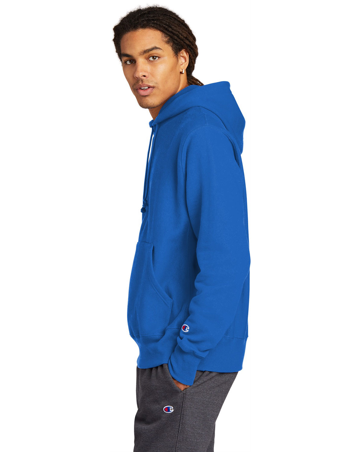 Champion S101 Reverse Weave Hooded Sweatshirt view 3