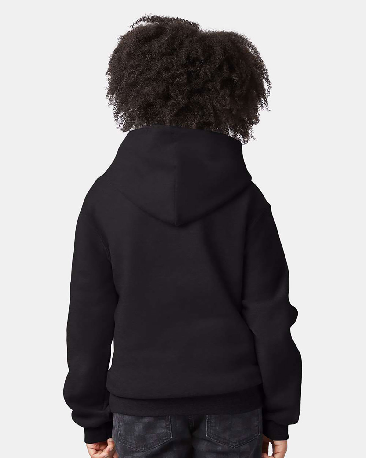 Champion S790 Youth Powerblend Hooded Sweatshirt view 2