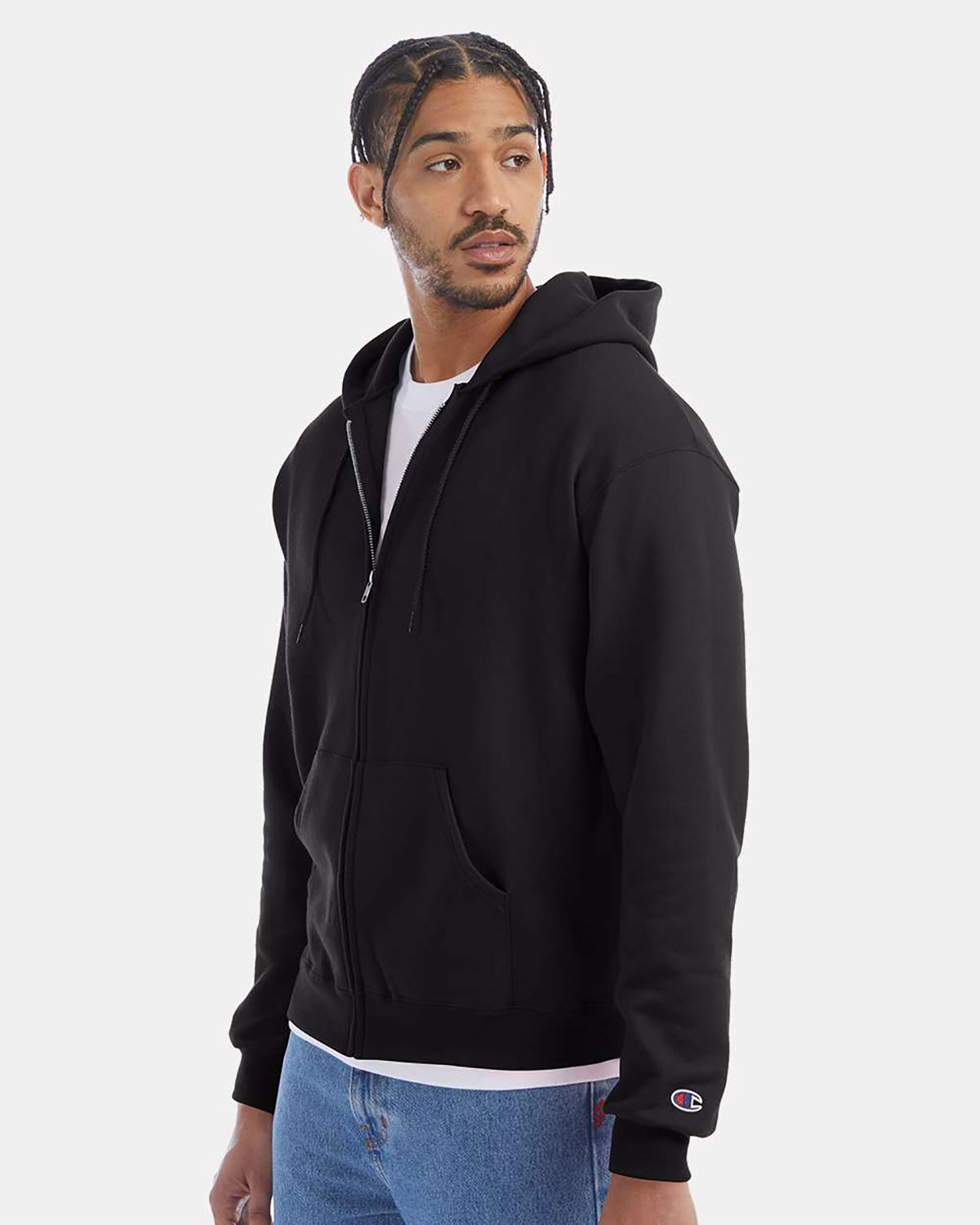 Champion S800 Powerblend Full-Zip Hoodie view 3