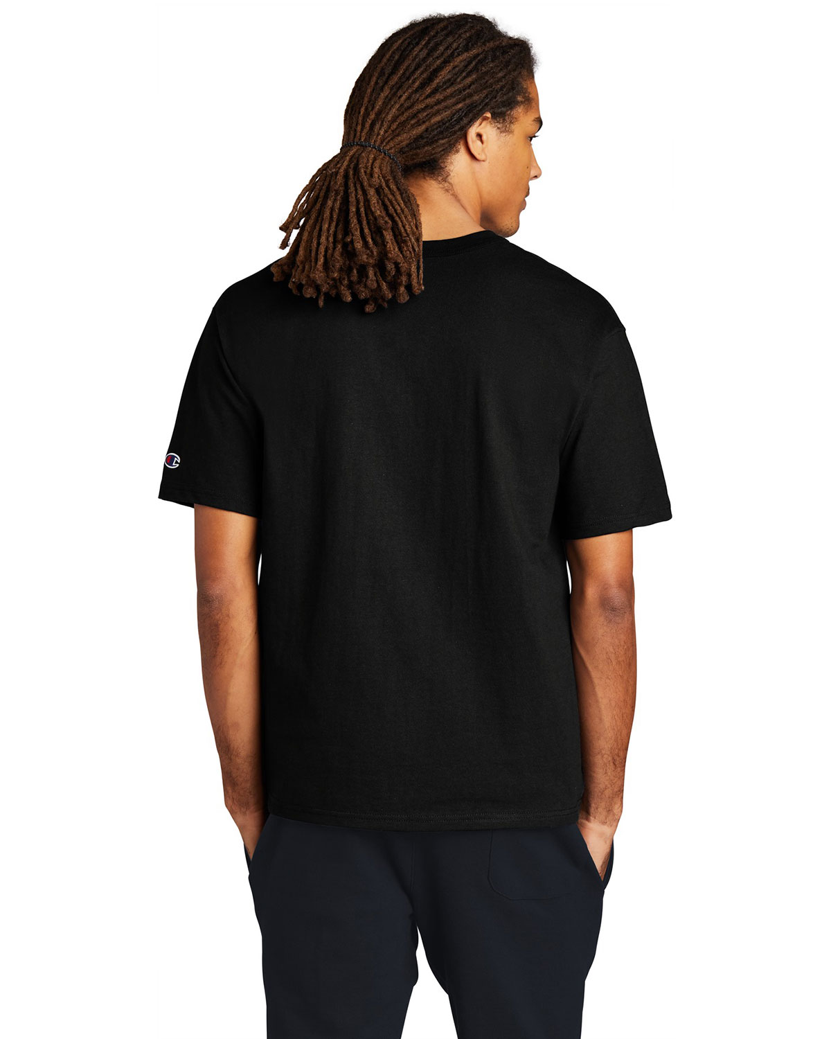 Champion T105 Heritage 7-Oz. Jersey Tee view 2