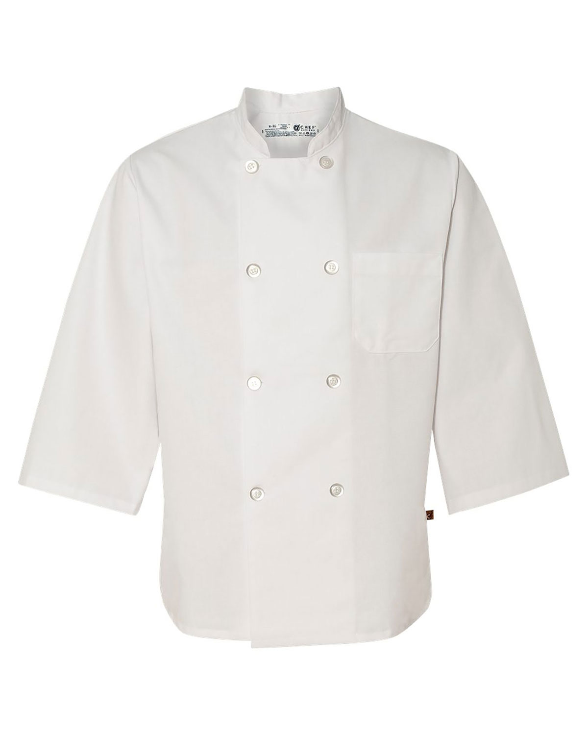 Chef Designs 0402 Three-Quarter Sleeve Chef Coat