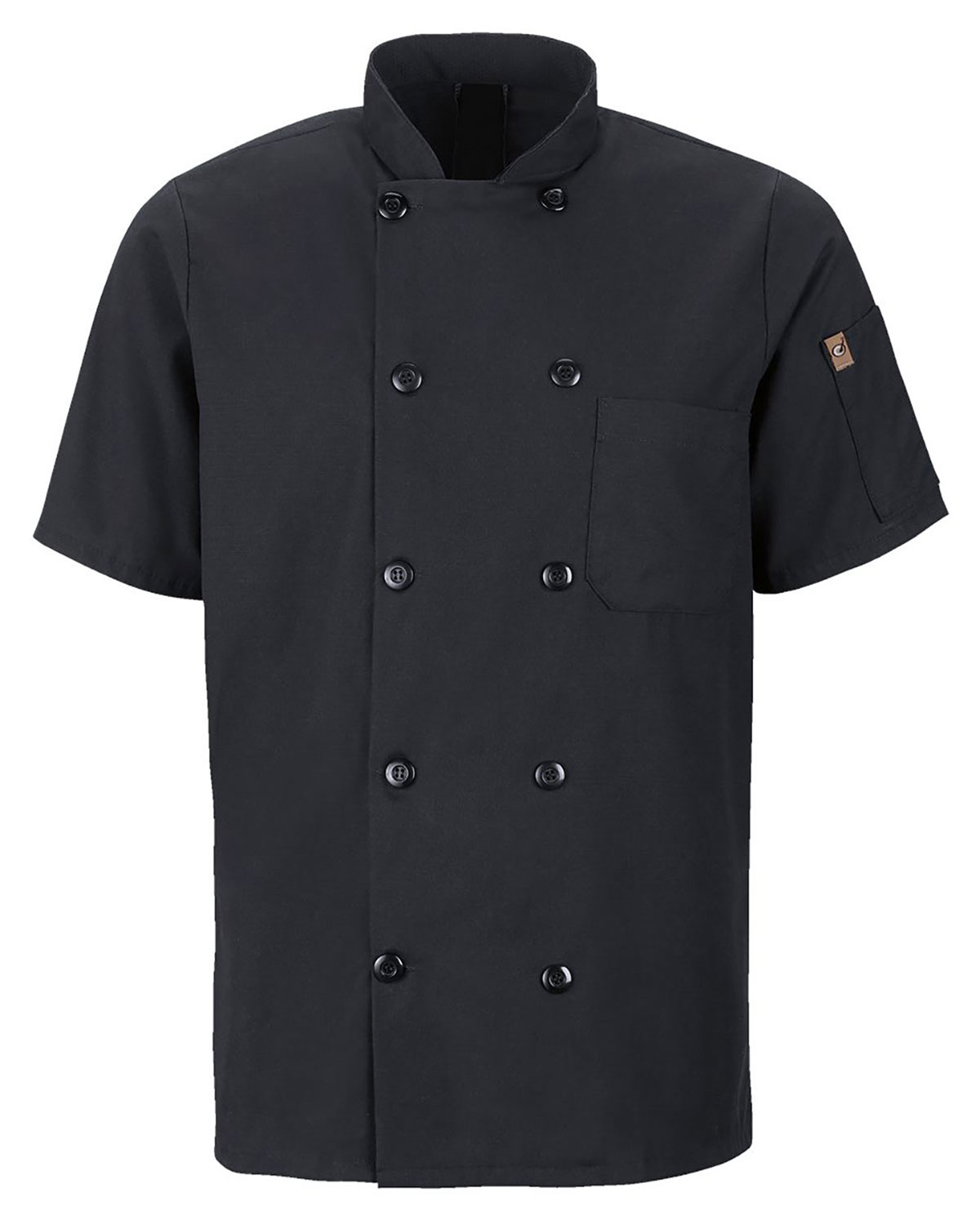Chef Designs 046X Mimix� Short Sleeve Chef Coat with OilBlok