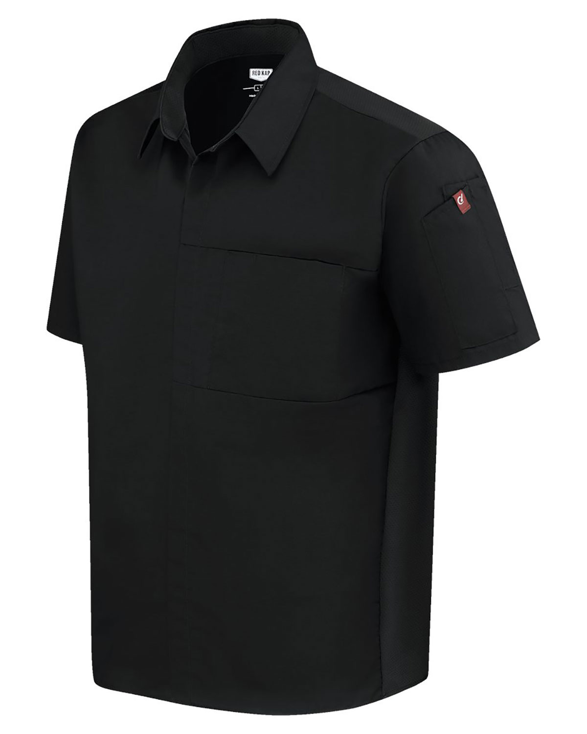 Chef Designs 502M Poplin Airflow Cook Shirt with OilBlok view 3