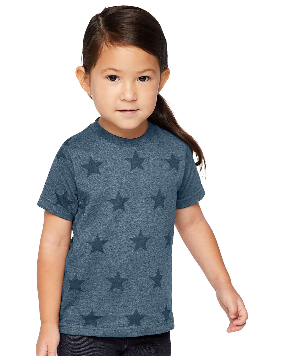 Code Five 3029 Toddler Star Print Tee
