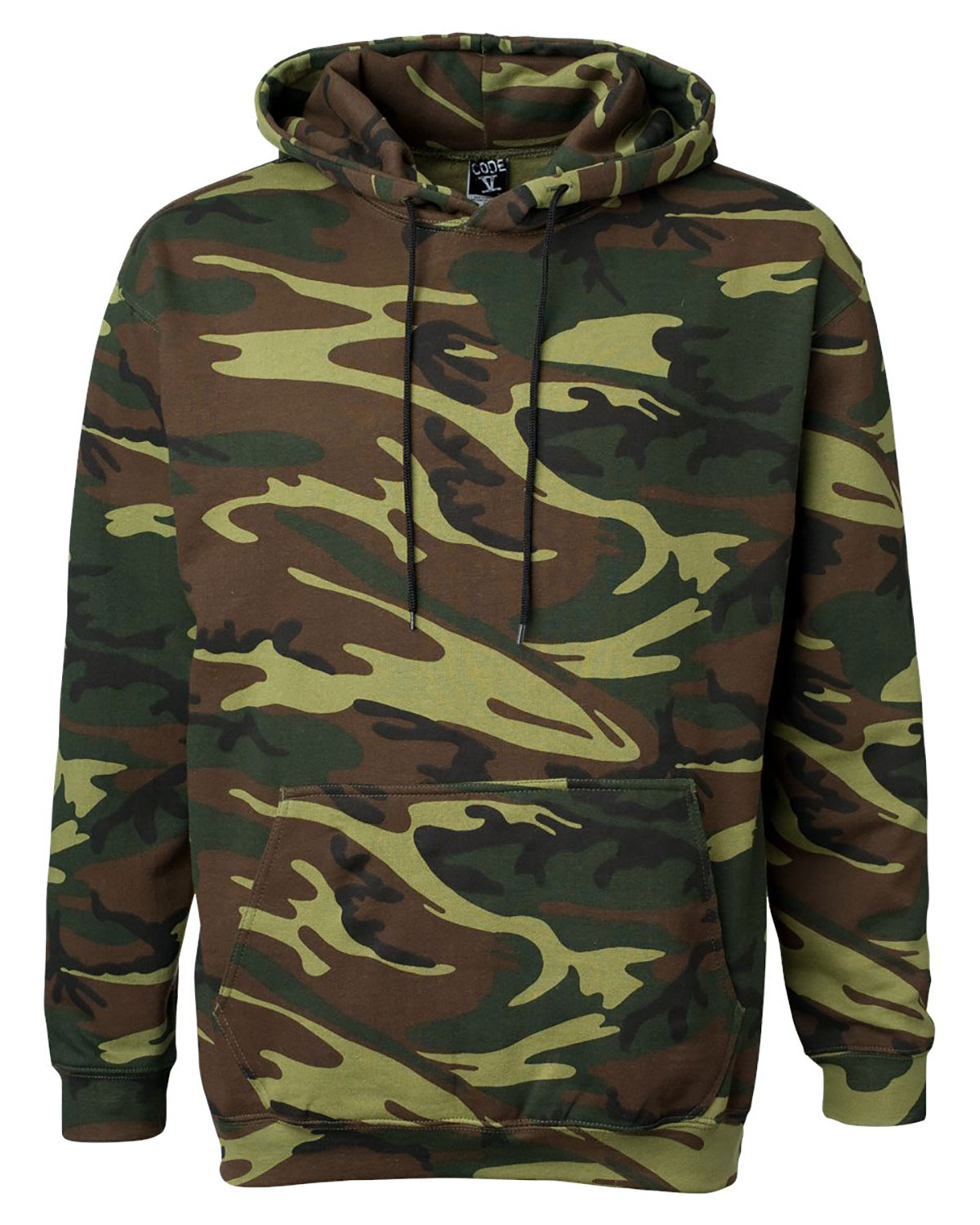 Code Five 3969 Unisex Camo Fleece Hoodie Sweatshirt