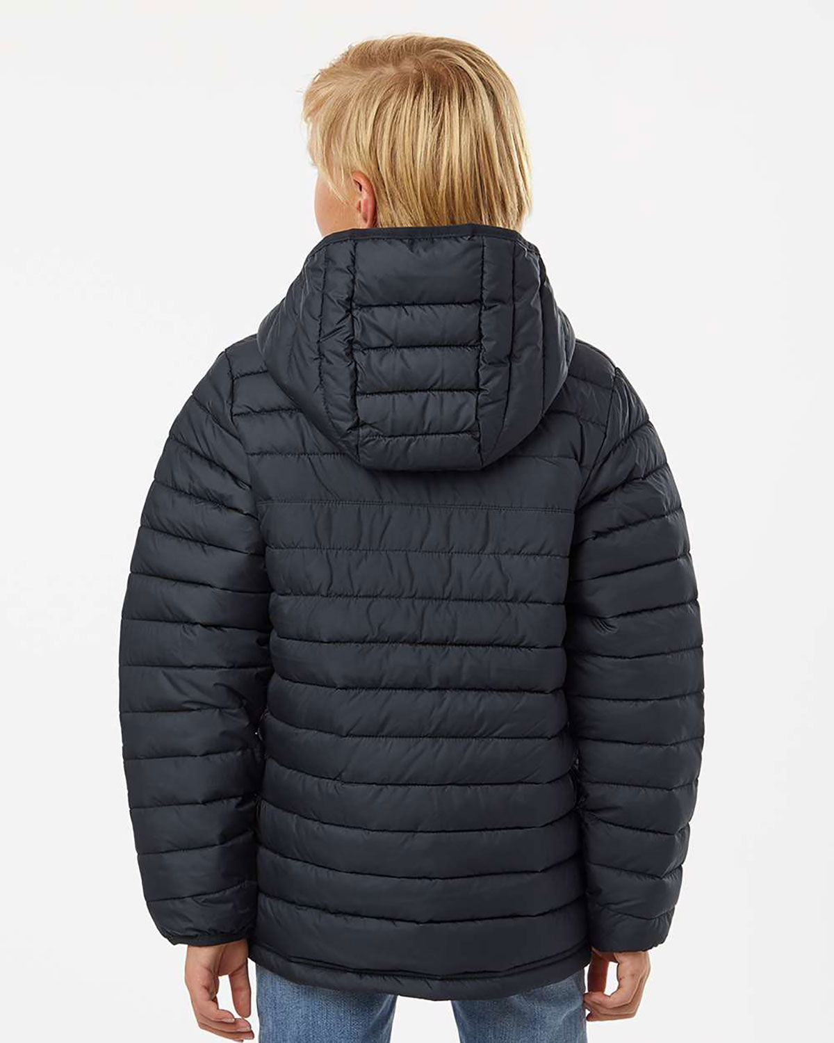Columbia 209002 Youth Powder Lite� II Hooded Jacket view 2