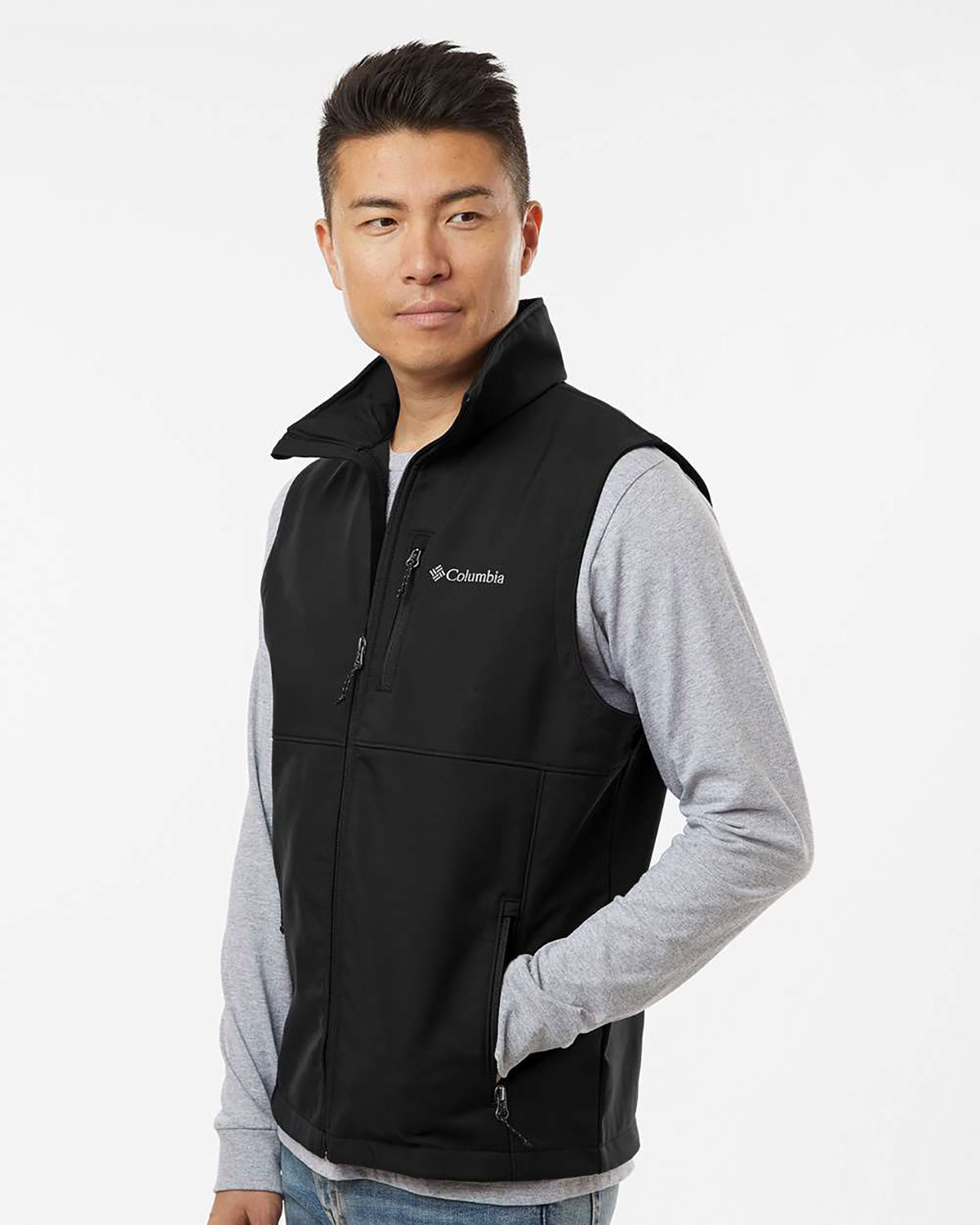 Columbia 209047 Men's Ascender� II Soft Shell Vest view 3