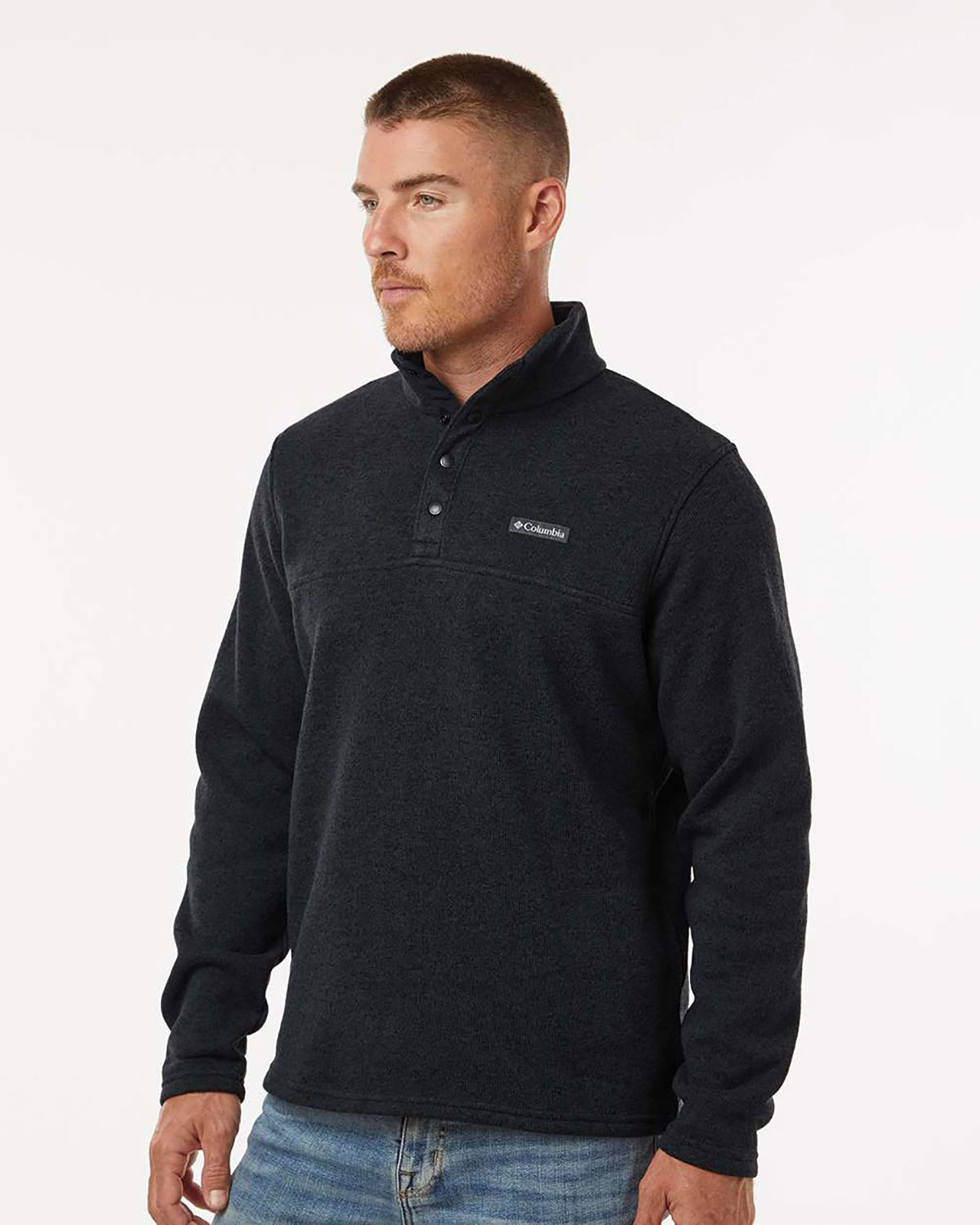 Columbia 209573 Men's Alto Pass� Fleece Half-Snap Pullover view 3