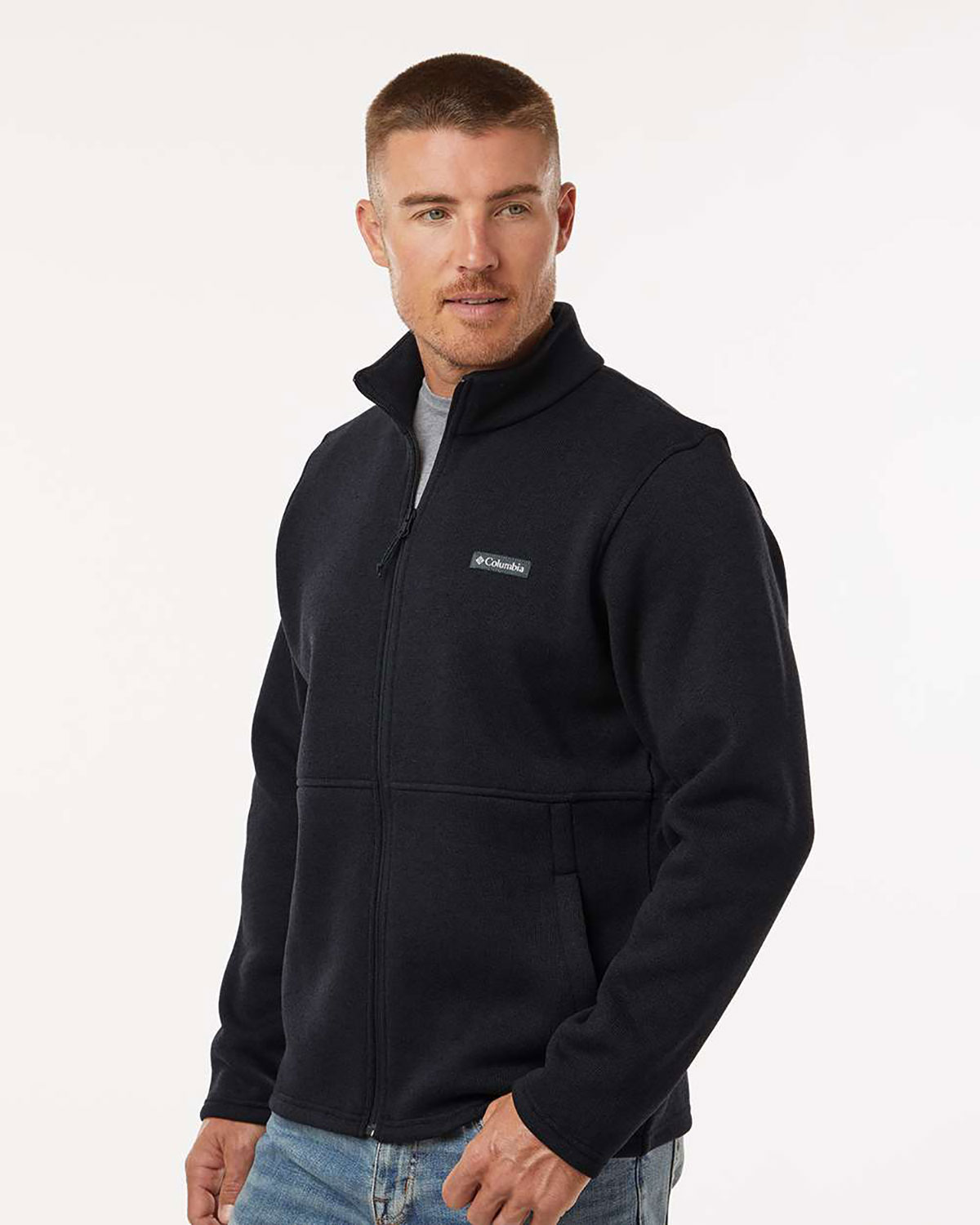 Columbia 209574 Men's Alto Pass� Fleece Full-Zip Jacket view 3