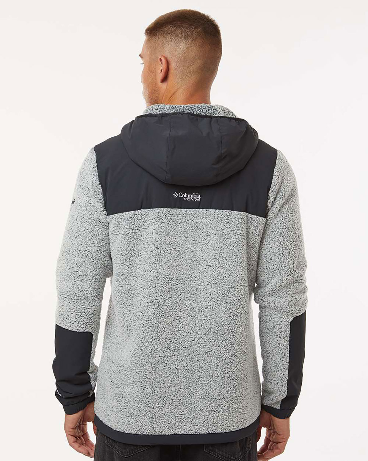 Columbia 209647 Men's Arctic Crest� Sherpa Full-Zip Jacket view 2