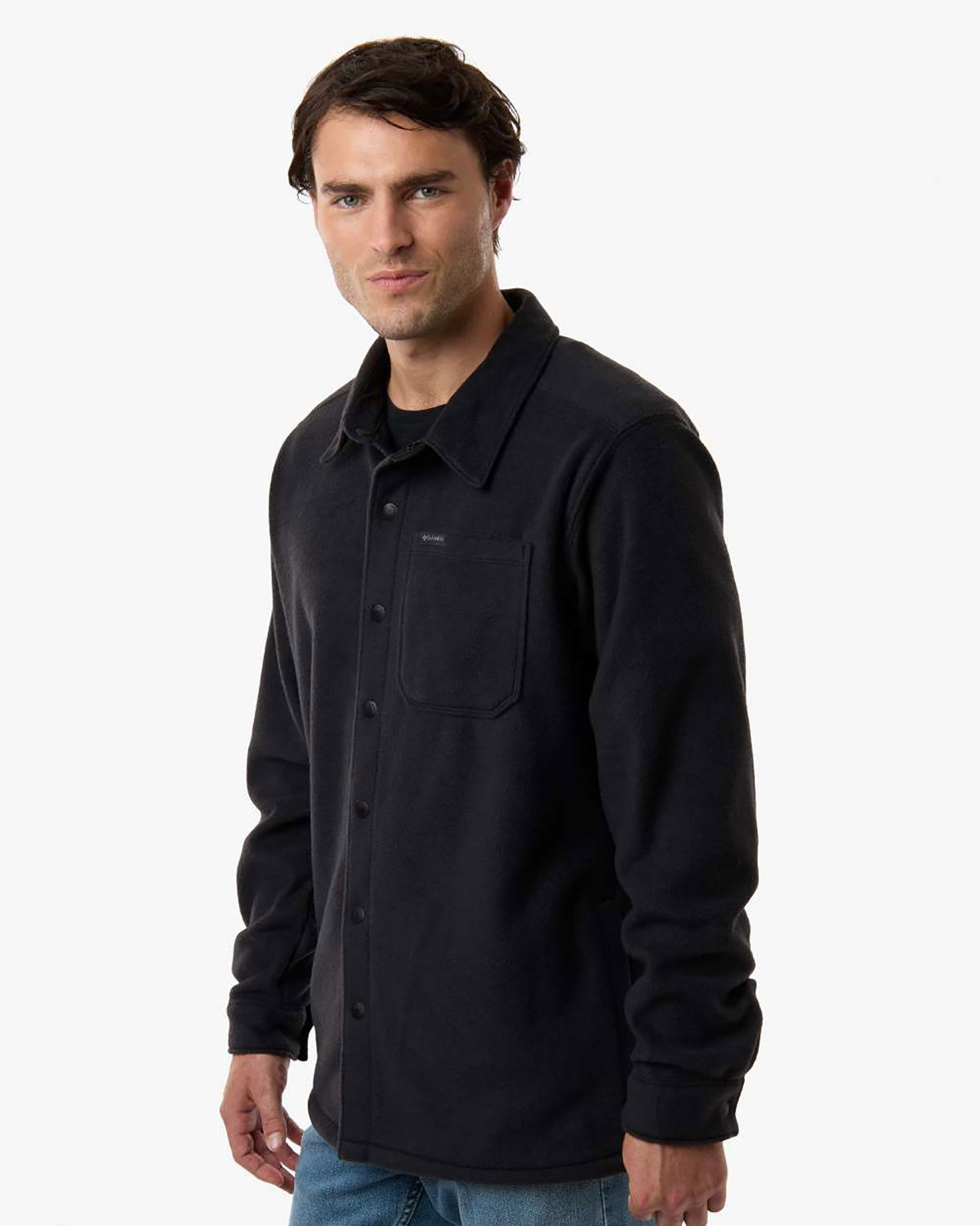 Columbia 212371 Men's Steens Mountain� Solid Shirt Jacket view 3