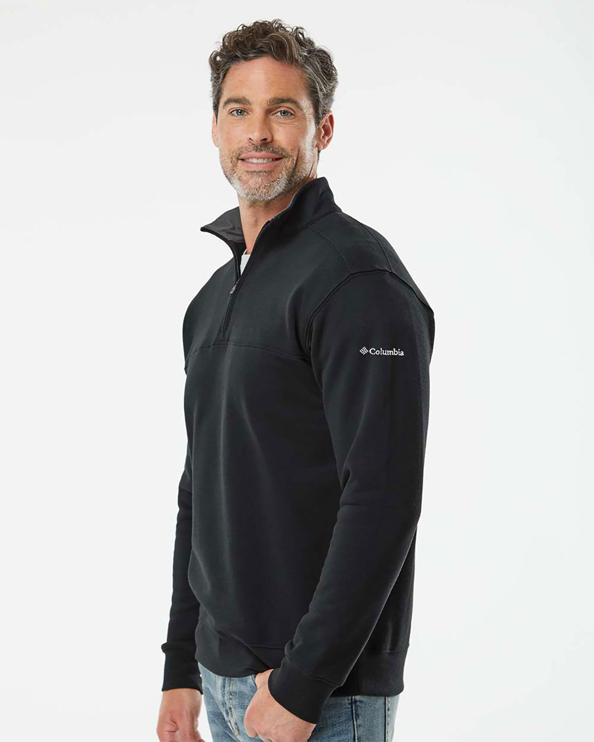 Columbia 212475 Men's Hart Mountain� II Half-Zip Pullover view 3