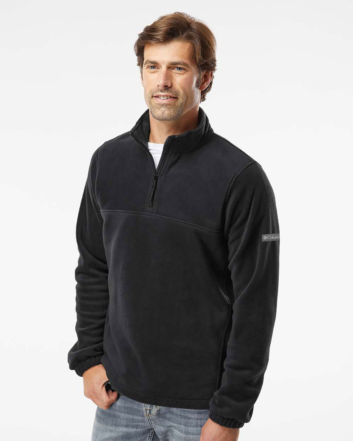 Columbia 212486 Men's Steens Mountain� Fleece Half-Zip Pullover view 3