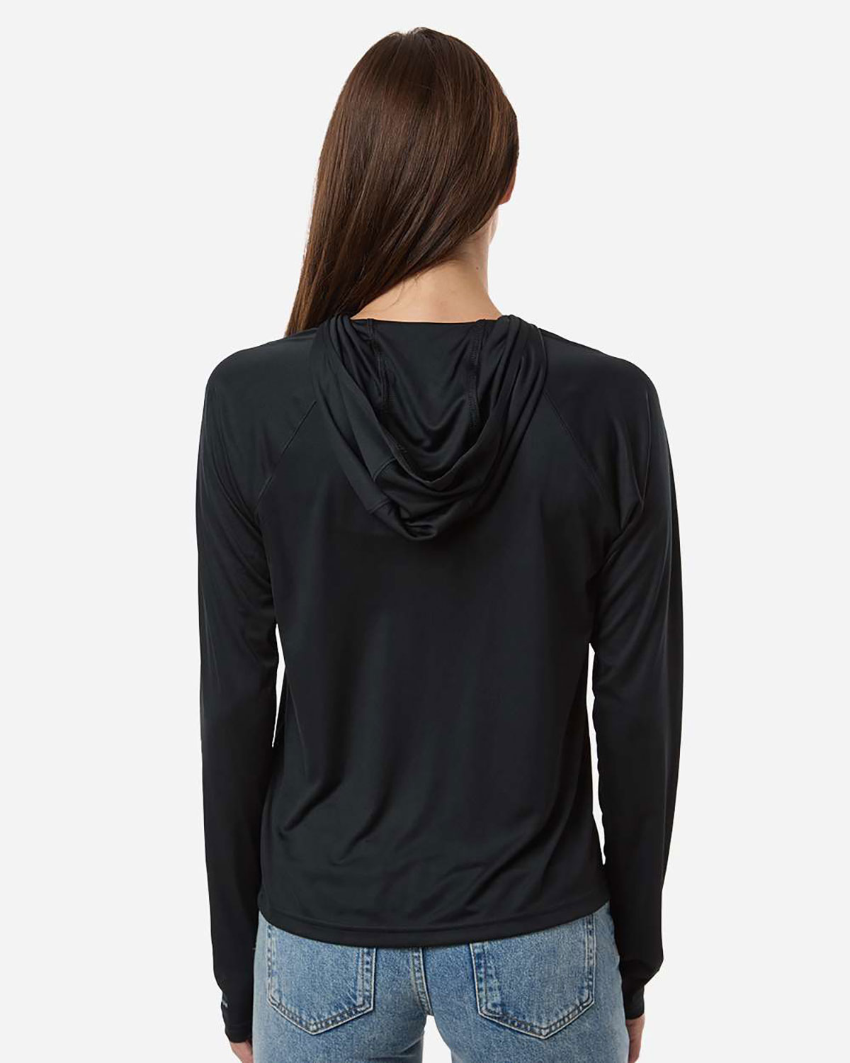 Columbia 216061 Women's PFG Tidal Tee� Hooded Long Sleeve view 2
