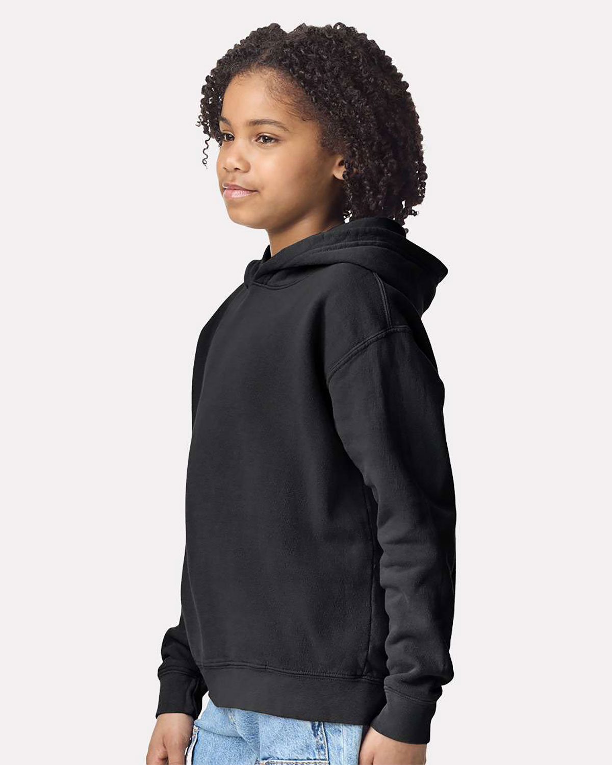 Comfort Colors 1467Y Youth Lightweight Hooded Sweatshirt view 3