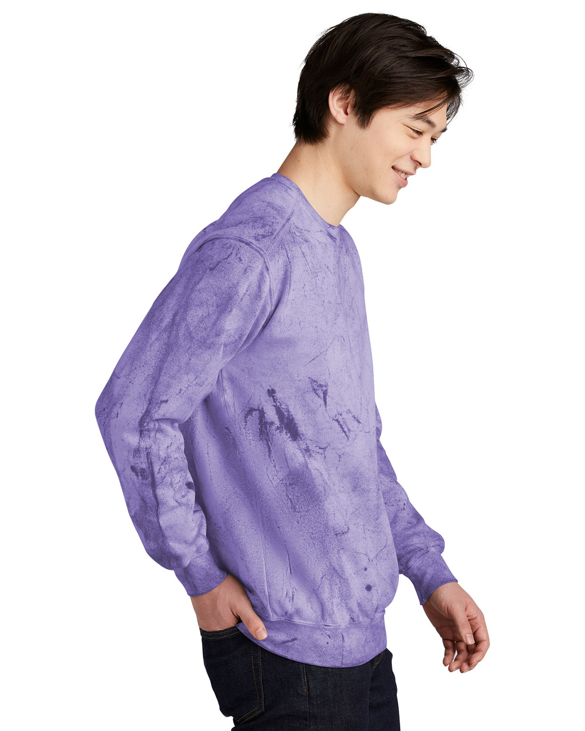 Comfort Colors 1545 Color Blast Crewneck Sweatshirt view 3