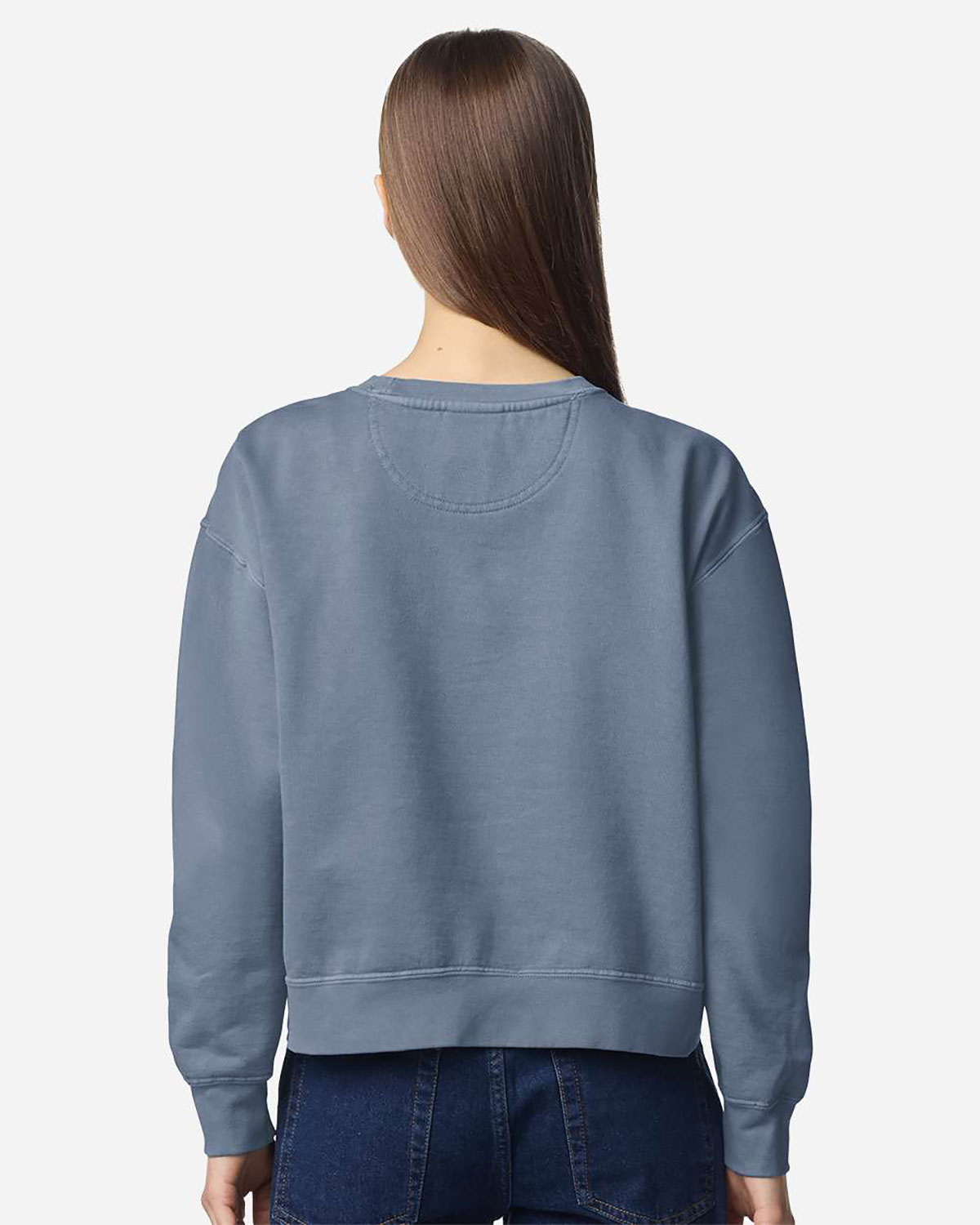 Comfort Colors 1566L Women's Mid-Length Crewneck Sweatshirt view 2