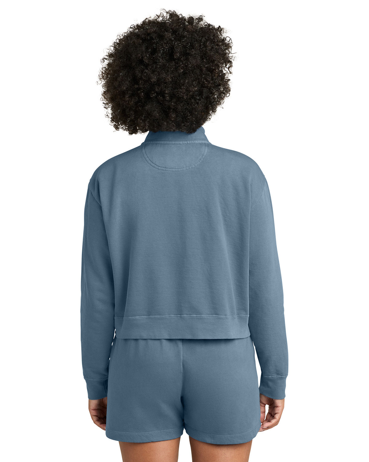 Comfort Colors 1580L Women's Garment-Dyed Mid-Length Quarter-Zip Sweatshirt view 2