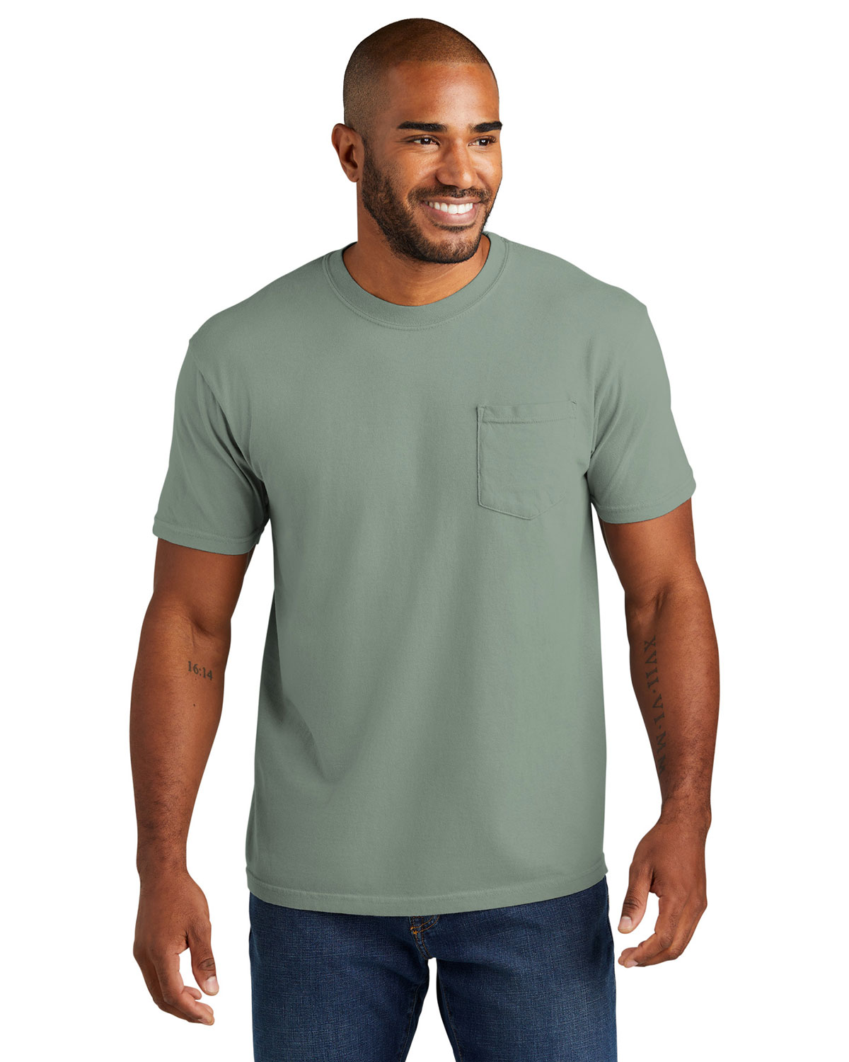 Comfort Colors 6030 Heavyweight Ring Spun Pocket Tee