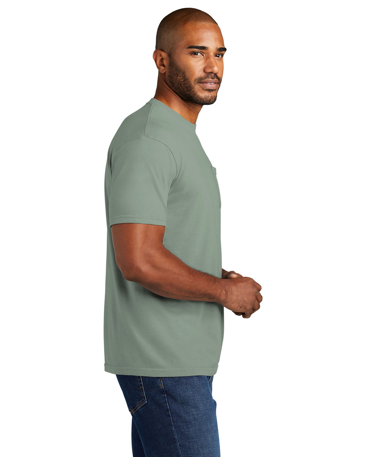 Comfort Colors 6030 Heavyweight Ring Spun Pocket Tee view 3