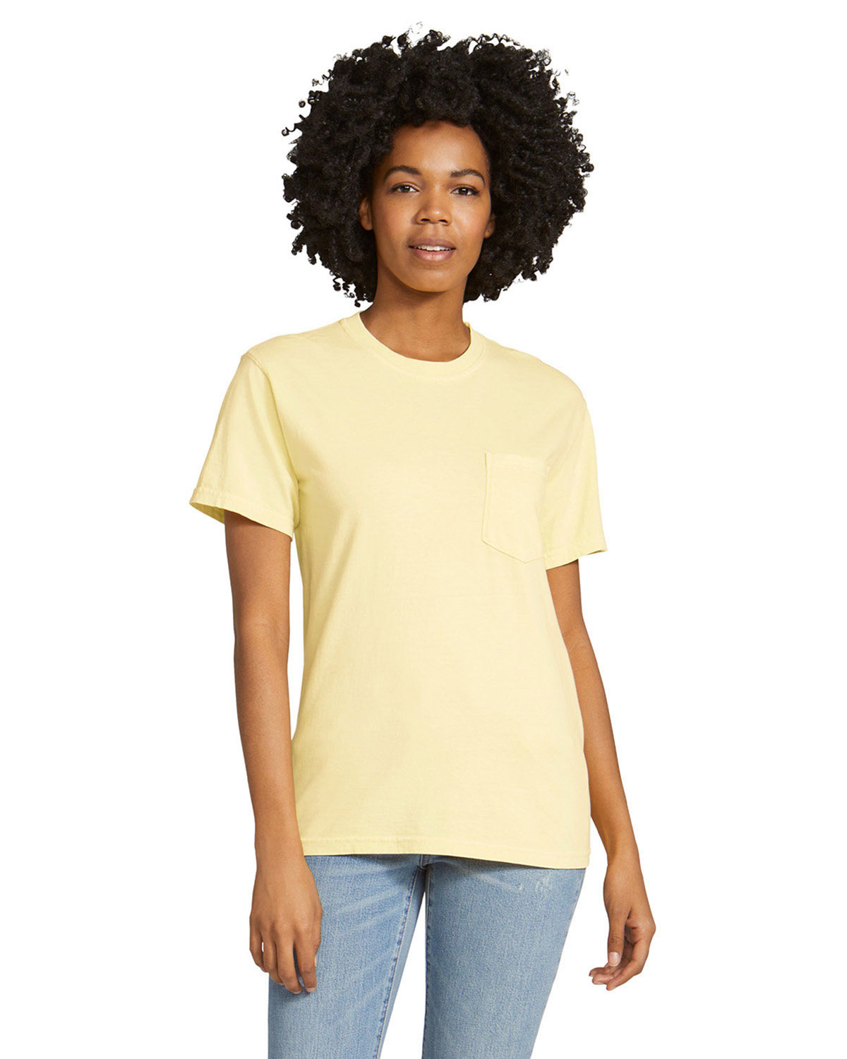 Comfort Colors 6030CC Men 6.1 Oz. Garment-Dyed Pocket T-Shirt