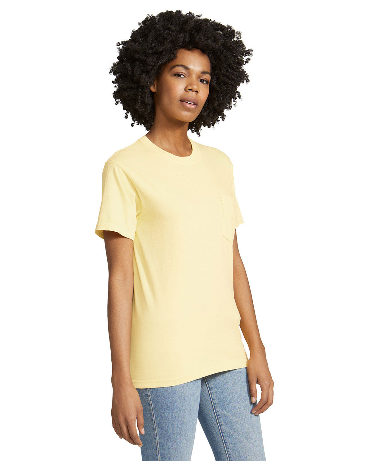 Comfort Colors 6030CC Men 6.1 Oz. Garment-Dyed Pocket T-Shirt view 3