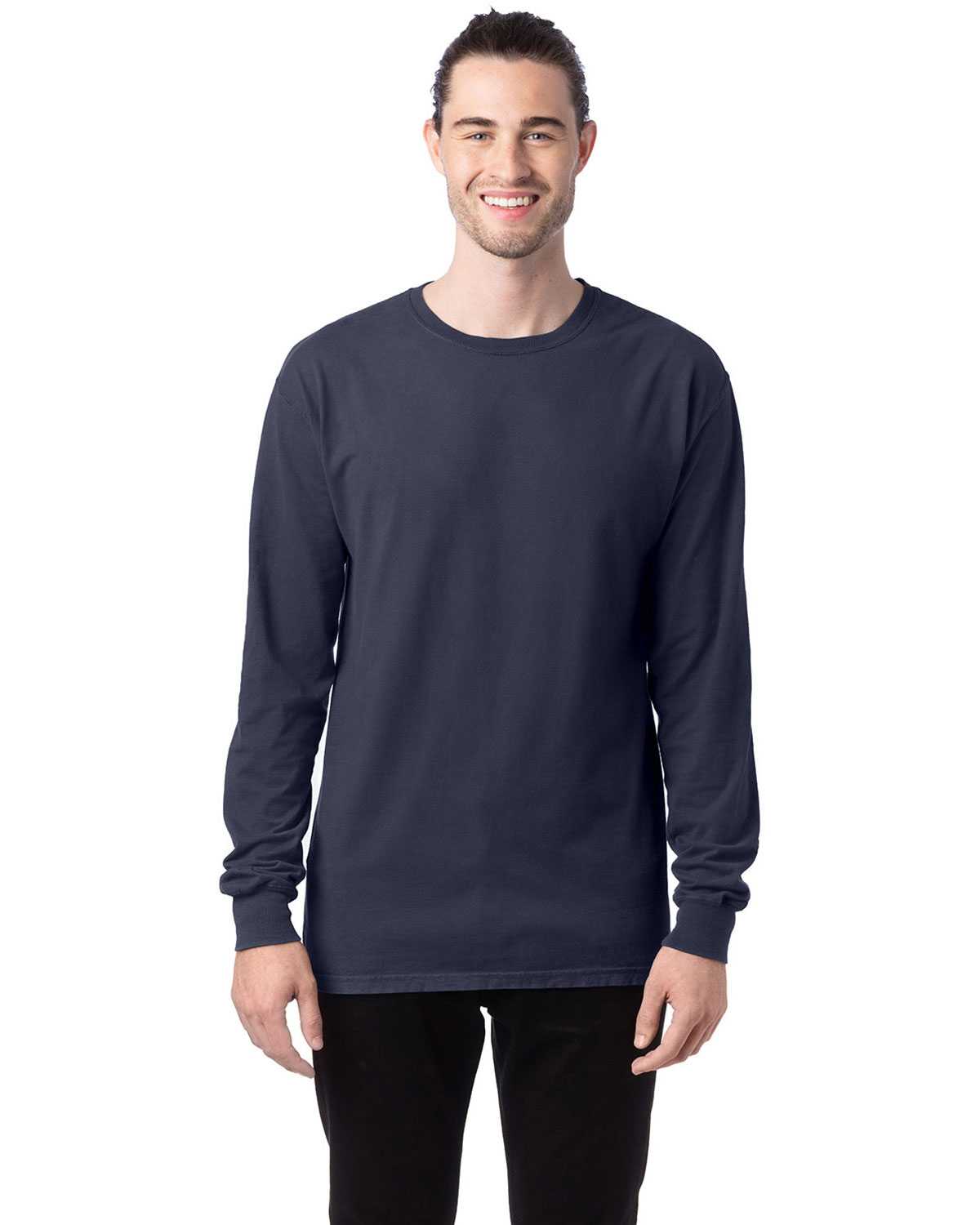 ComfortWash by Hanes GDH200 Unisex Garment-Dyed Long Sleeve T-Shirt