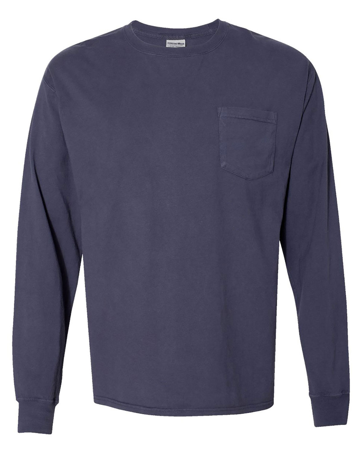 ComfortWash by Hanes GDH250 Unisex Garment-Dyed Long Sleeve T-Shirt With a Pocket