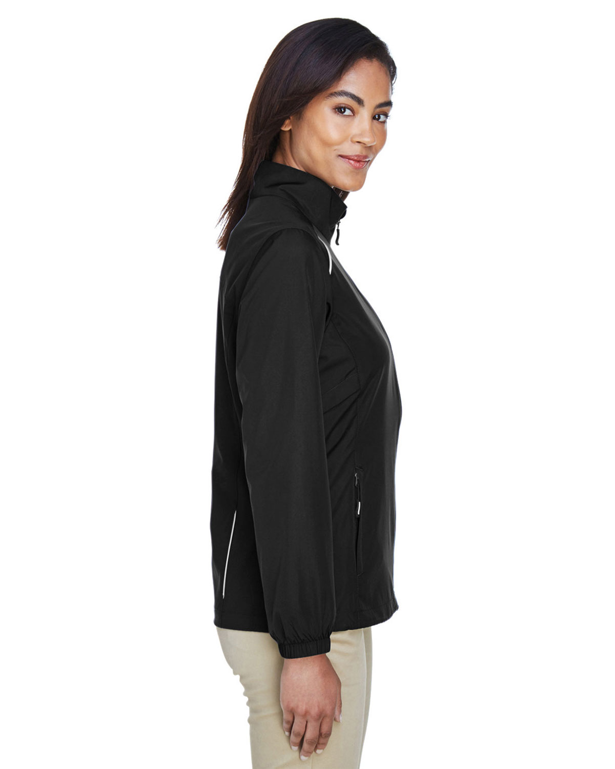 CORE365 78183 Women's Techno Lite Motivate Unlined Lightweight Jacket view 3