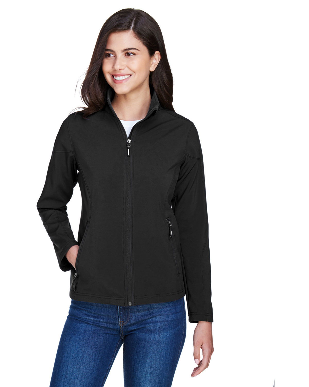 CORE365 78184 Women's Cruise Two-Layer Fleece Bonded Soft Shell Jacket