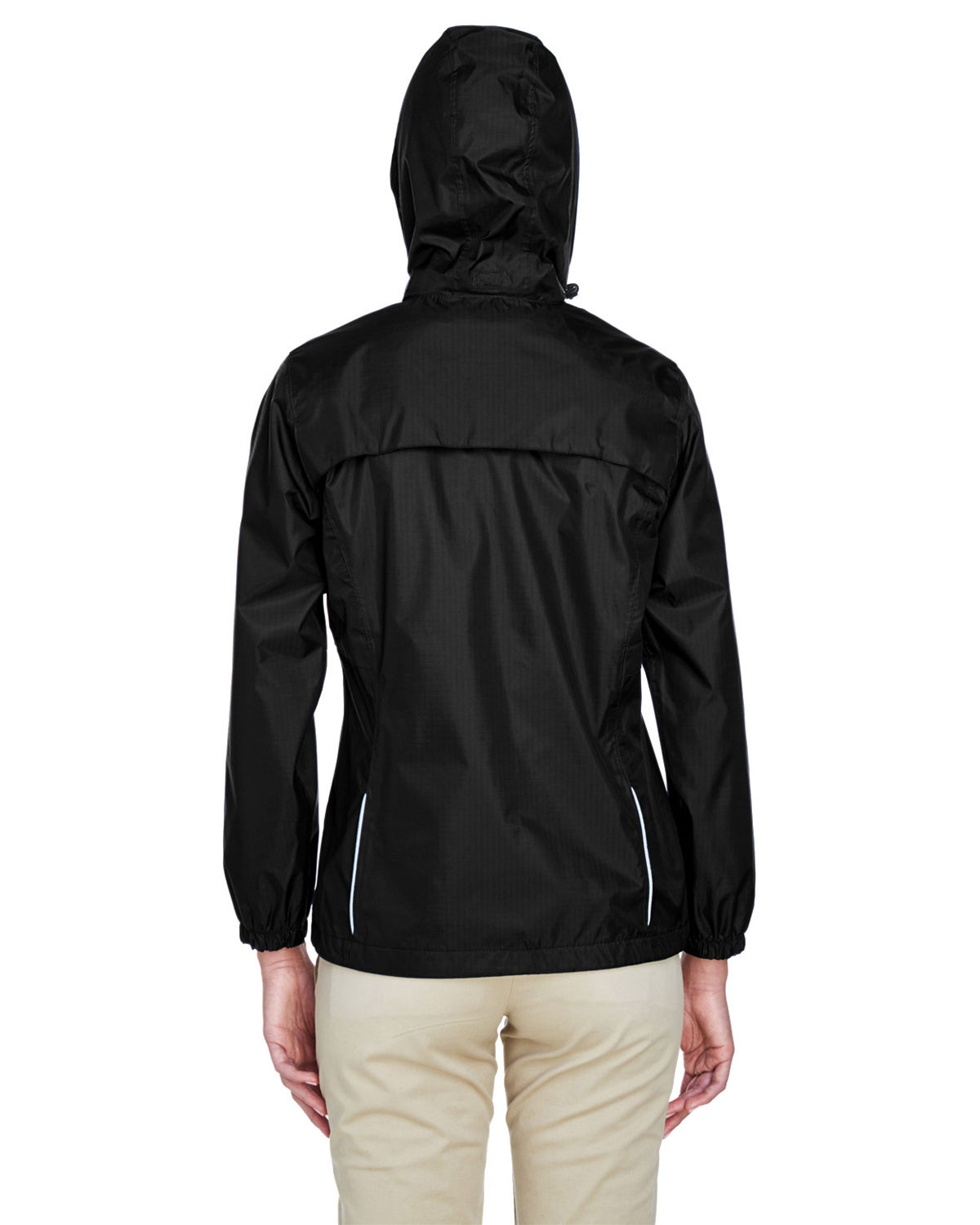 CORE365 78185 Women's Climate Seam-Sealed Lightweight Variegated Ripstop Jacket view 2