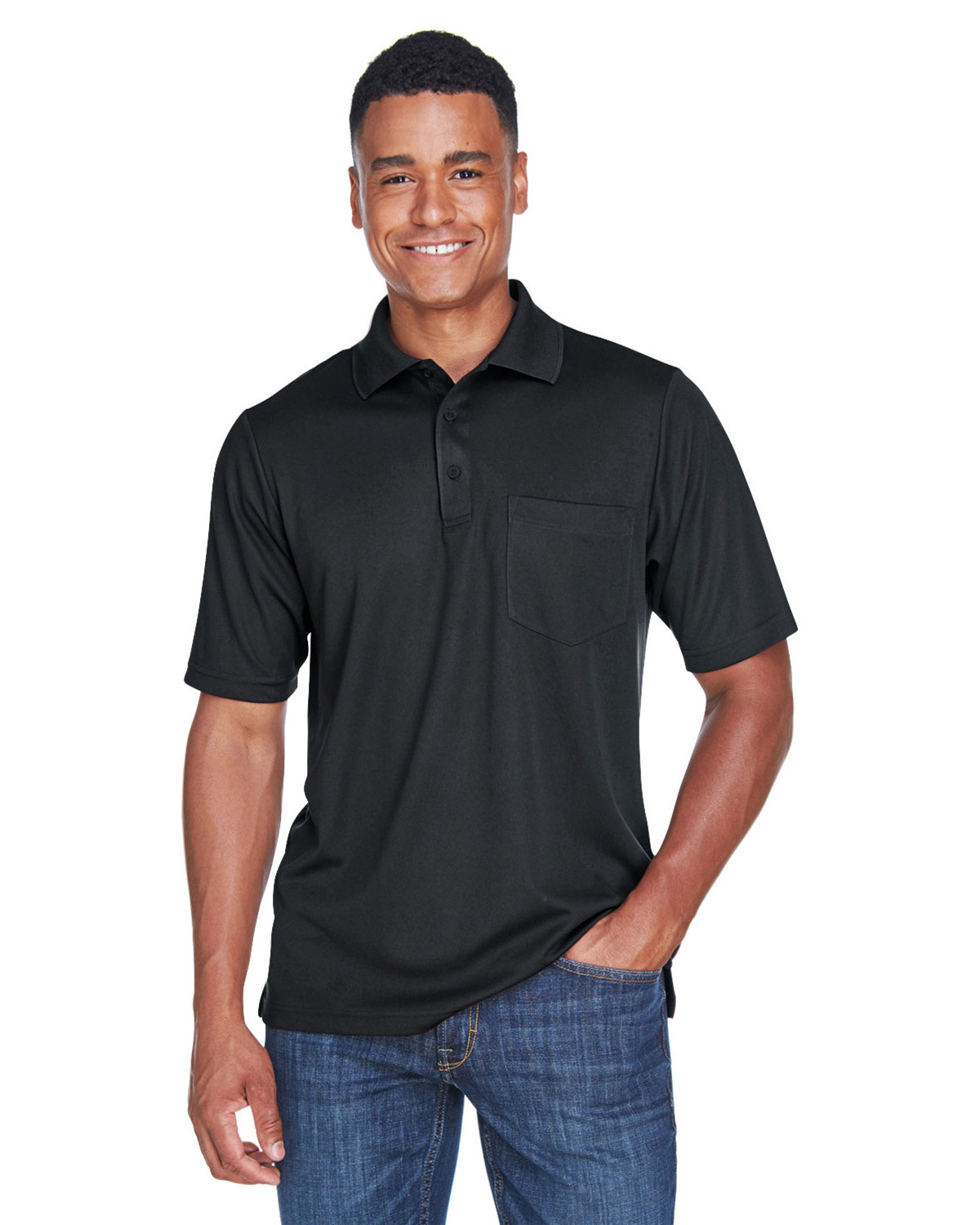 CORE365 88181P Men's Origin Performance Piqu� Polo with Pocket