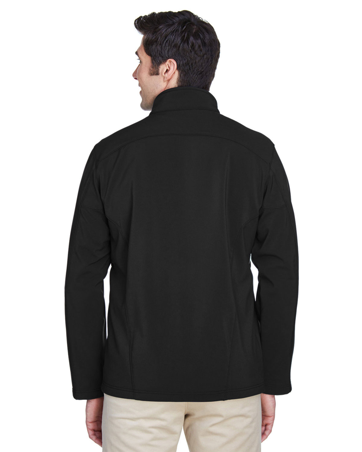 CORE365 88184 Men's Cruise Two-Layer Fleece Bonded Soft Shell Jacket view 2