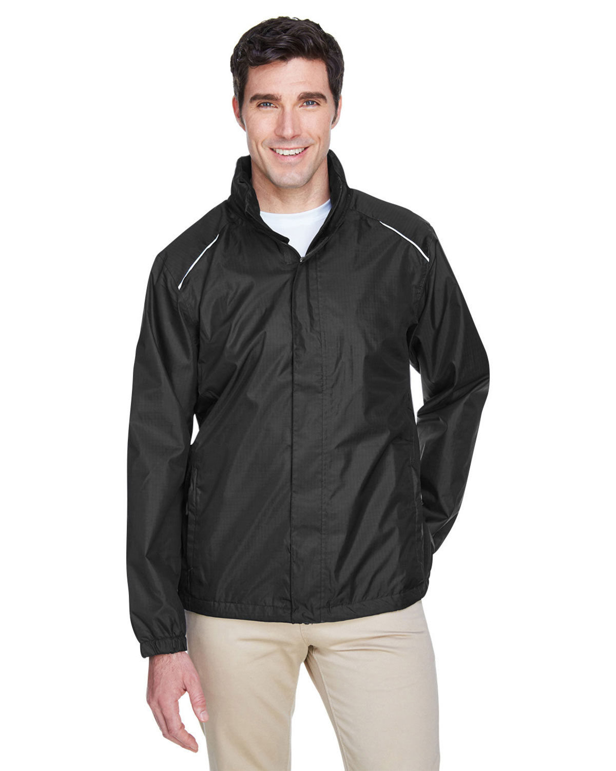 CORE365 88185 Men's Climate Seam Sealed Lightweight Variegated Ripstop Jacket