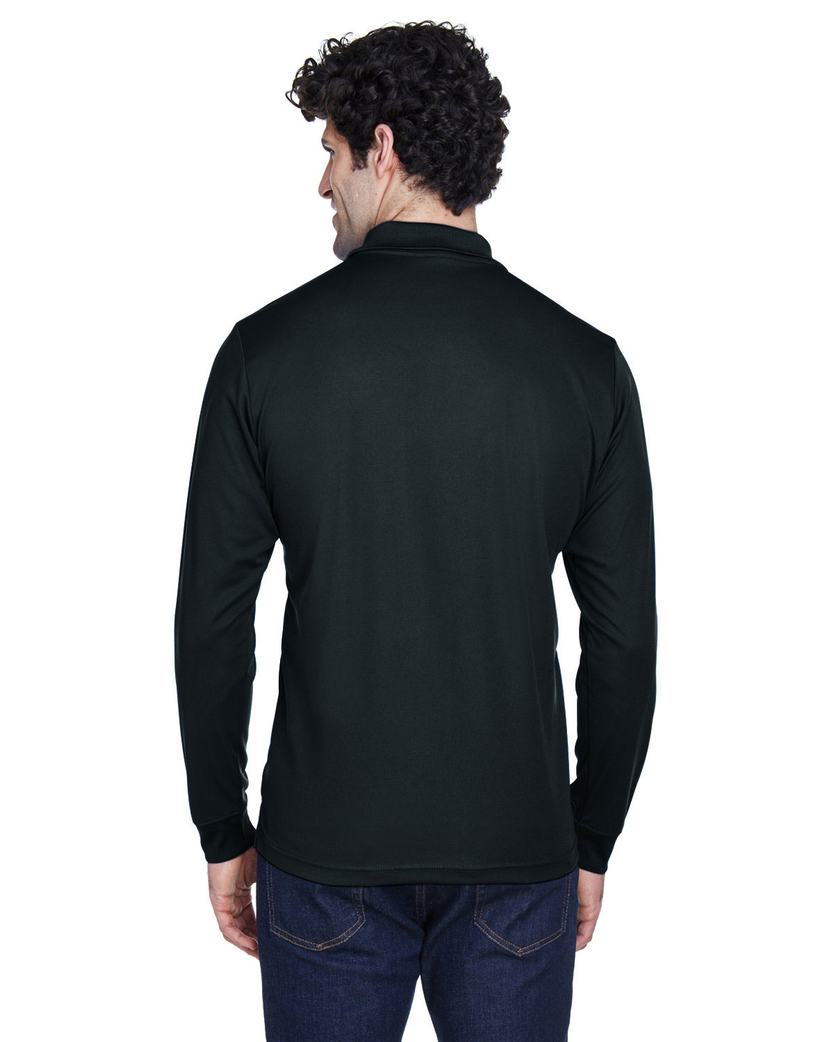 CORE365 88192T Men's Tall Pinnacle Performance Long Sleeve Piqu� Polo view 2