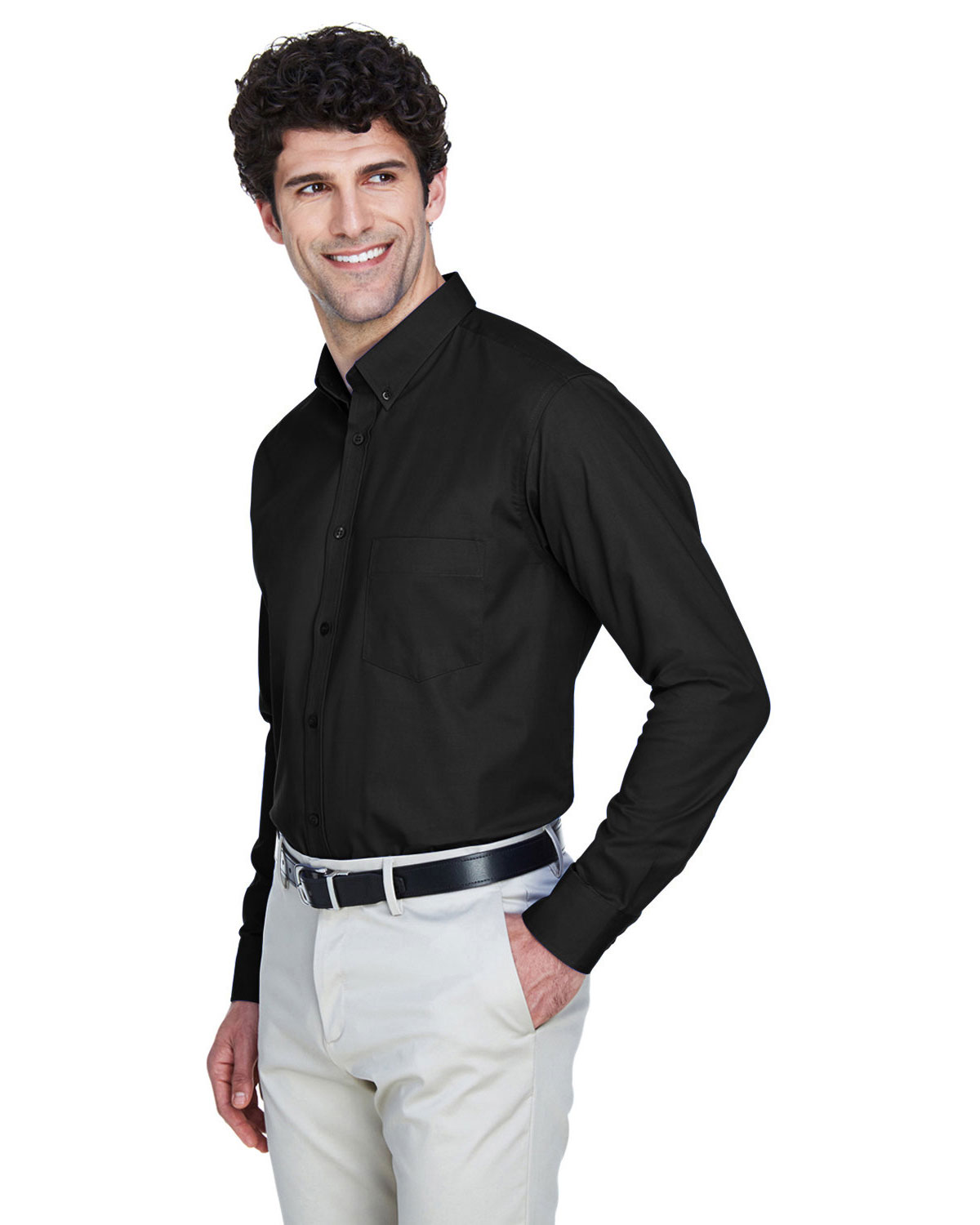 CORE365 88193T Men's Tall Operate Twill Dress Shirt view 3